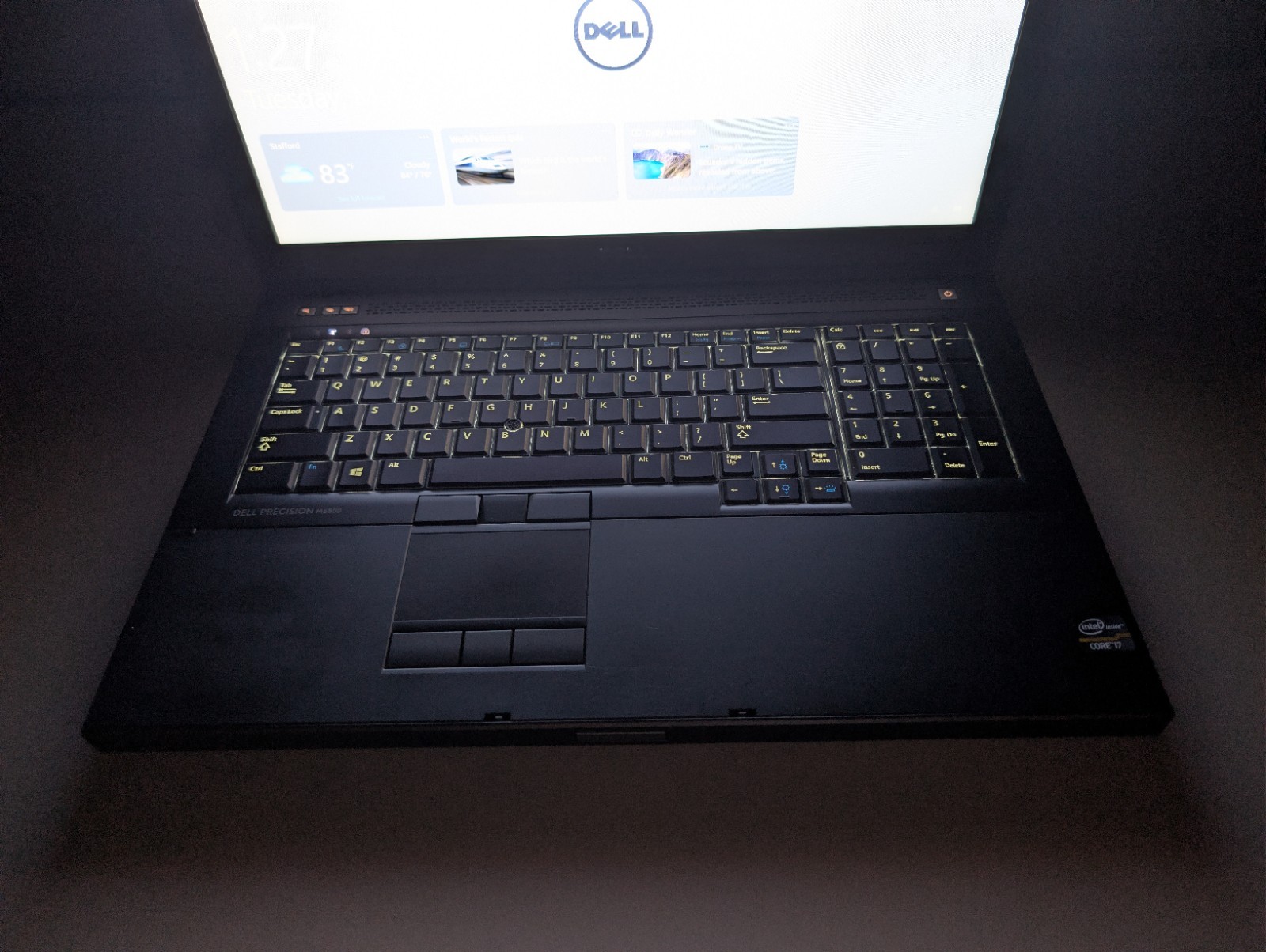 DELL PRECISION M6800 | i7-4930MX 32GB RAM 1TB SSD + 1TB HDD | FHD NVIDIA K4100M