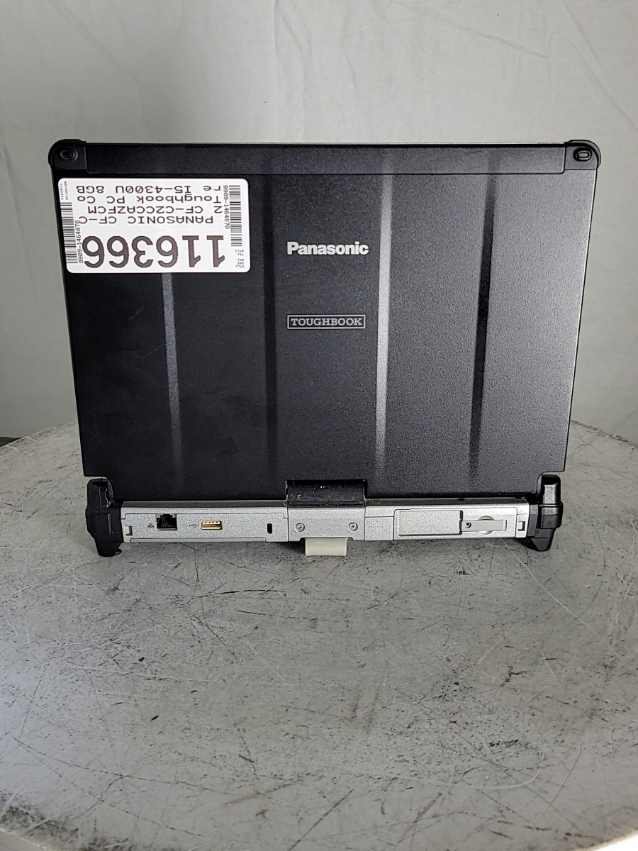 PANASONIC CF-C2 CF-C2CCAZFCM Toughbook PC Intel I5-4300U 8GB 120GB SEE NOTES