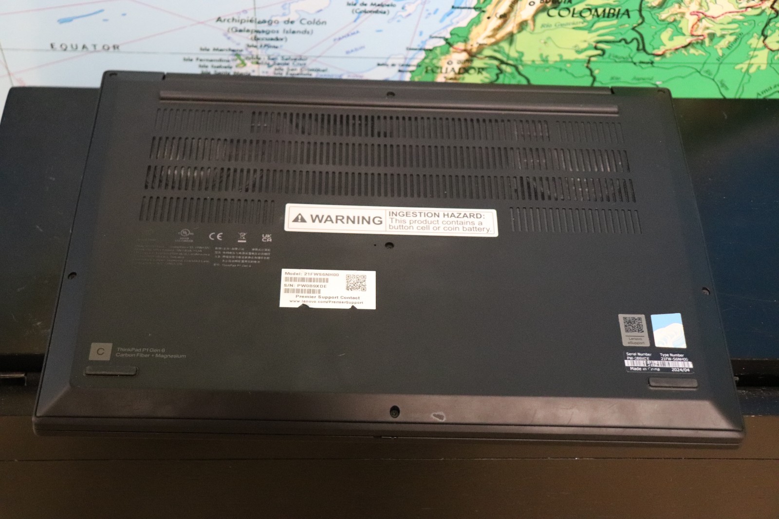 Lenovo Think Pad P1 Gen 6 16 OLED 2.6 GHz i9-13900H 32GB 1TB SSD RTX 2000 Ada
