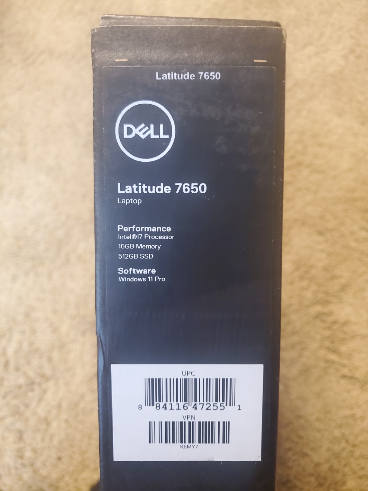 NEW SEALED DELL LATITUDE 16 7650 ULTRA 7-165H 16GB RAM 512GB SSD 3YR+ DELL WTY
