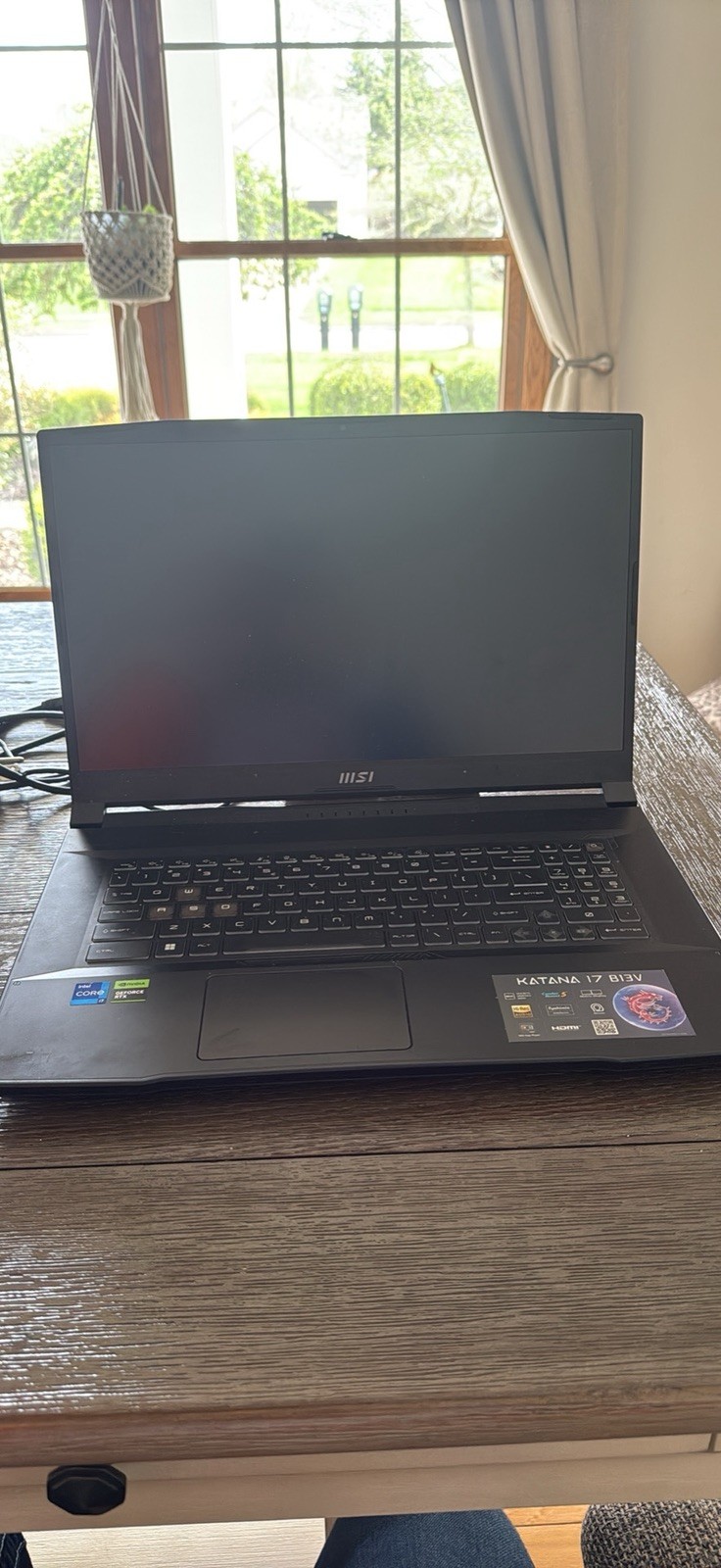 MSI B13VFK-413US 15.6″ i7-13620H 2.40 GHz 16GB/1TB SSD RTX 4060 Gaming Laptop