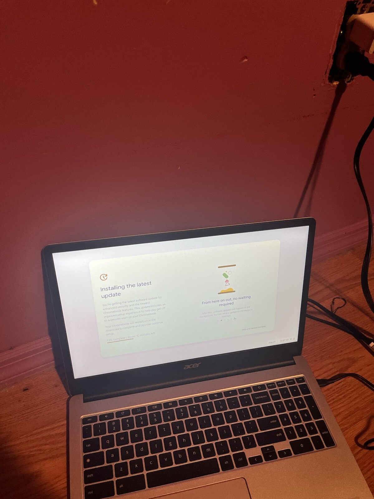 Chrome 15 Inch laptop
