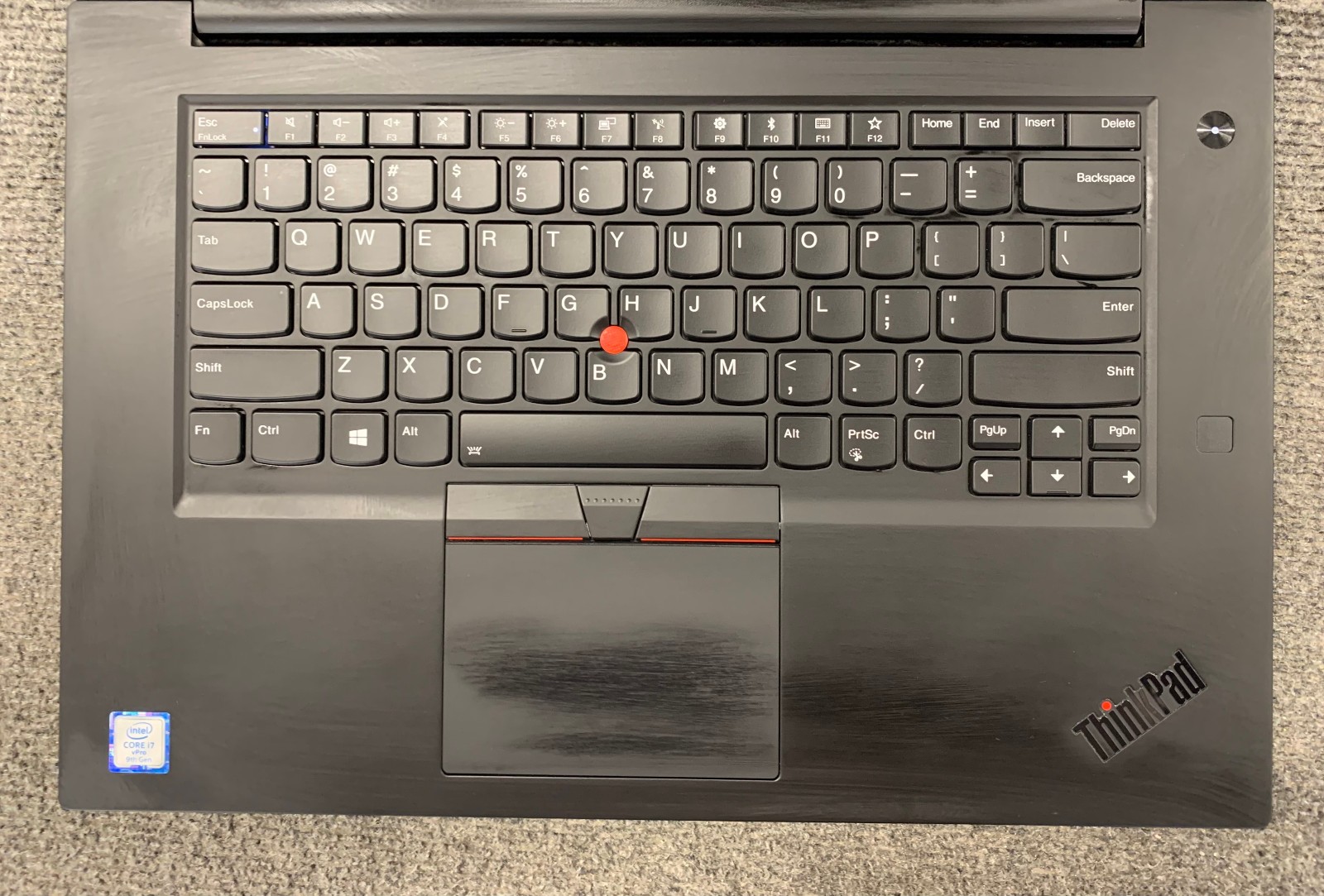 Lenovo ThinkPad P1 Gen 2 4K 15.6″ i7-9850H 16GB RAM 512GB NVMe w/Adapter