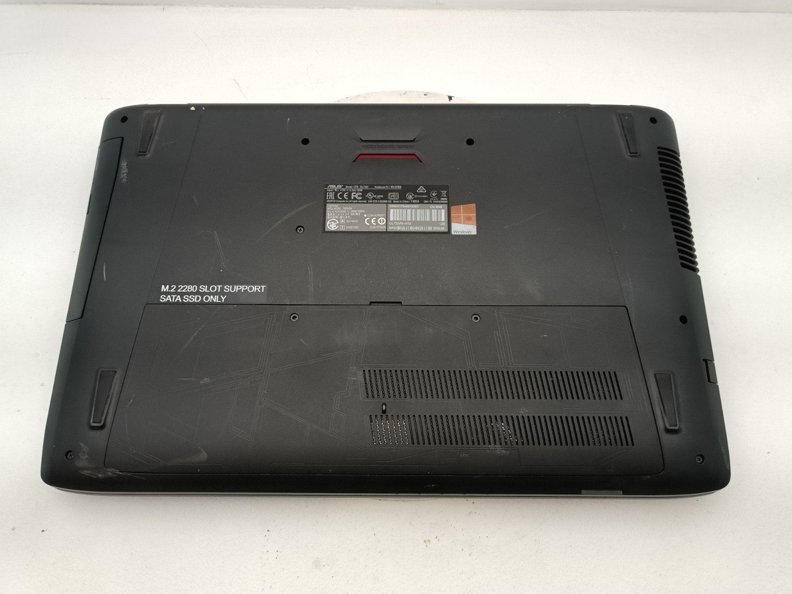 ASUS ROG GL752VW-GS71 | CORE I7-6700HQ | 256GB +1TB | 16GB *Read* #91