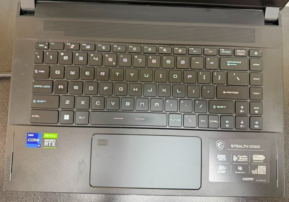 MSI GS66 Stealth 15.6″ QHD 240Hz | Core i9-12900H | 16GB RAM | 1TB SSD | RTX 307
