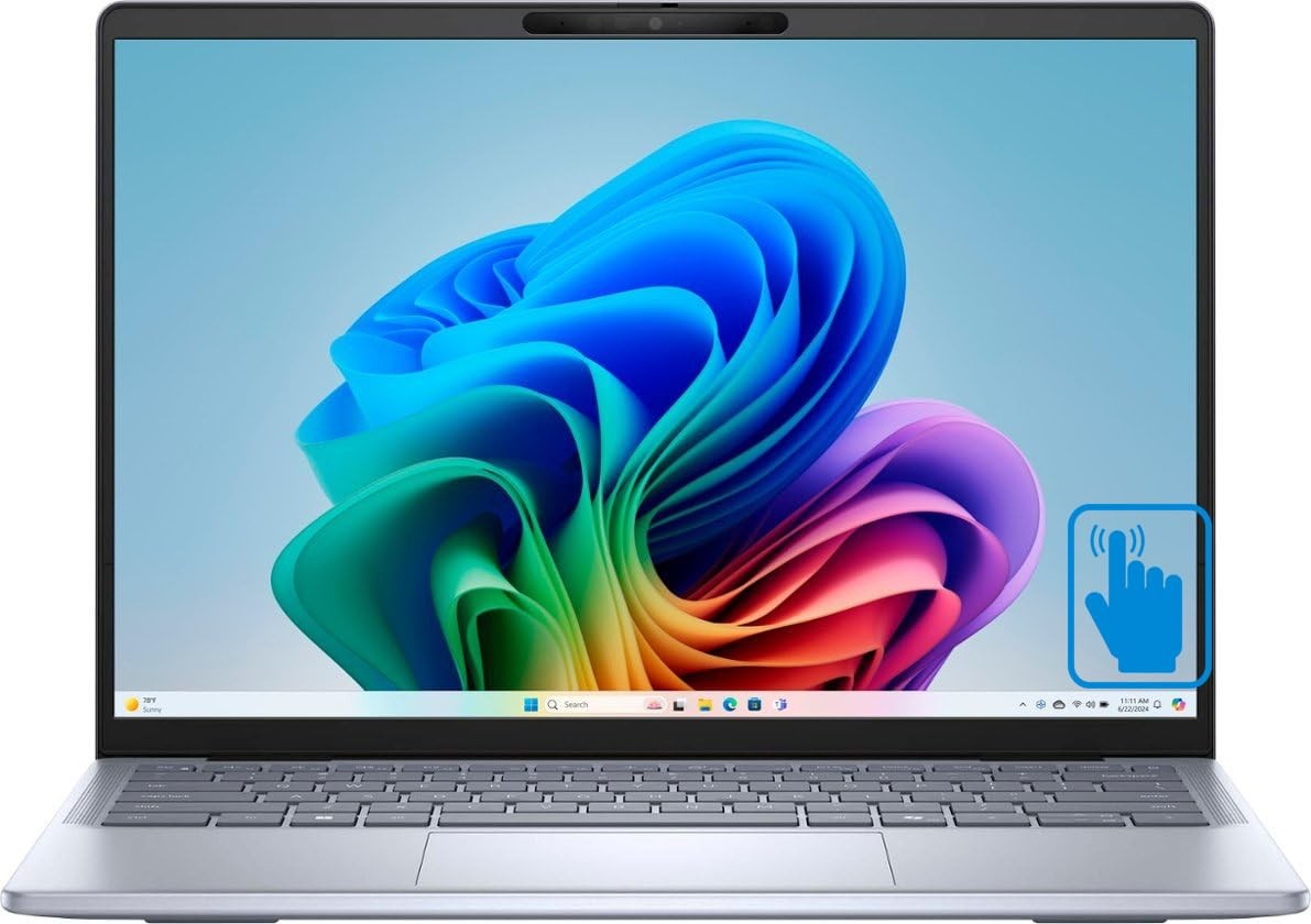 Dell Inspiron Plus 14″ TS Laptop Snapdragon XPlus X1P-64 – 16GB – 512GB Ice Blue