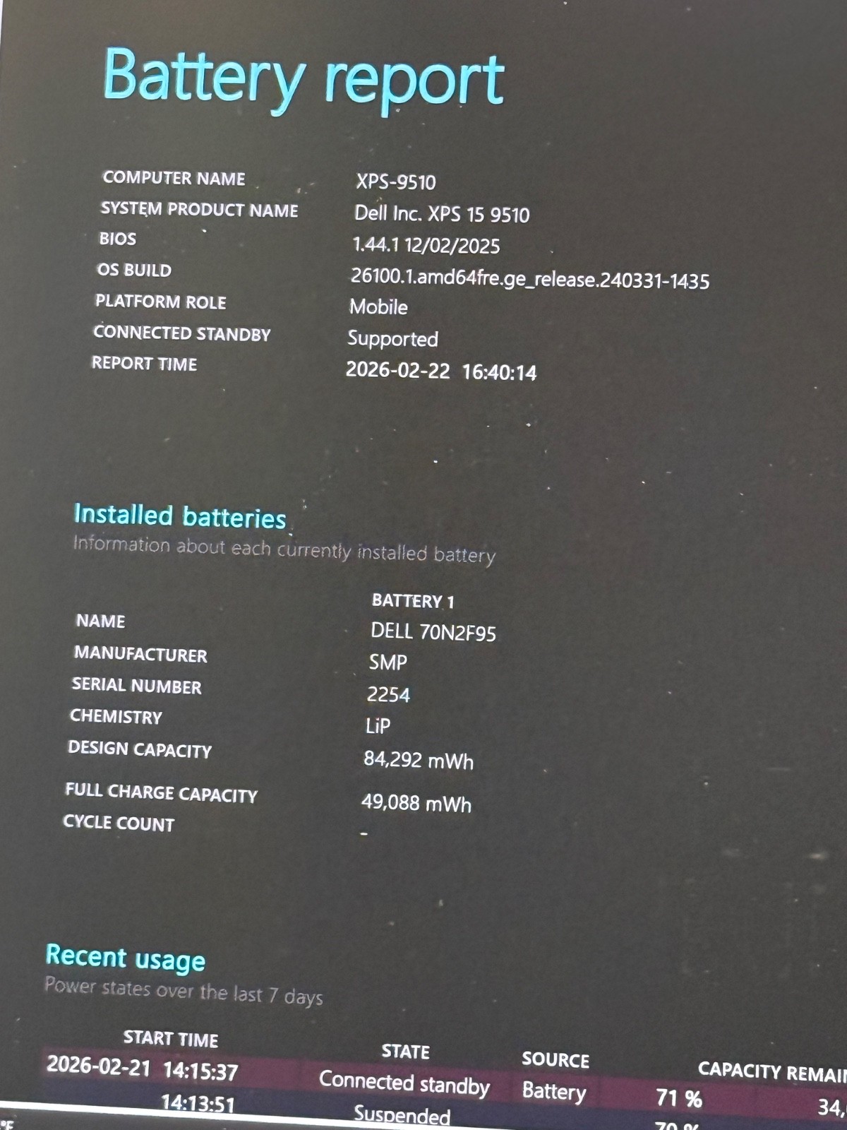 Dell XPS 15 9510 15.6” (512GB SSD Intel Core i7-11800H 16GB RAM)