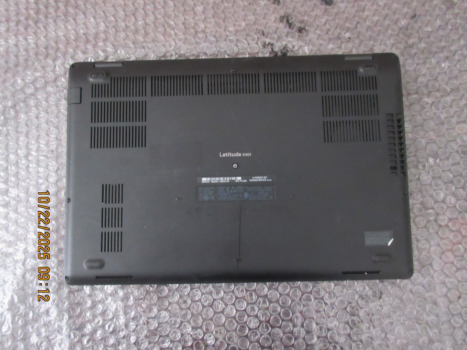 Dell Latitude 5401 i5-9400H @ 2.50GHz Laptop 16GB 256GB SSD Win10P *READ DESC*