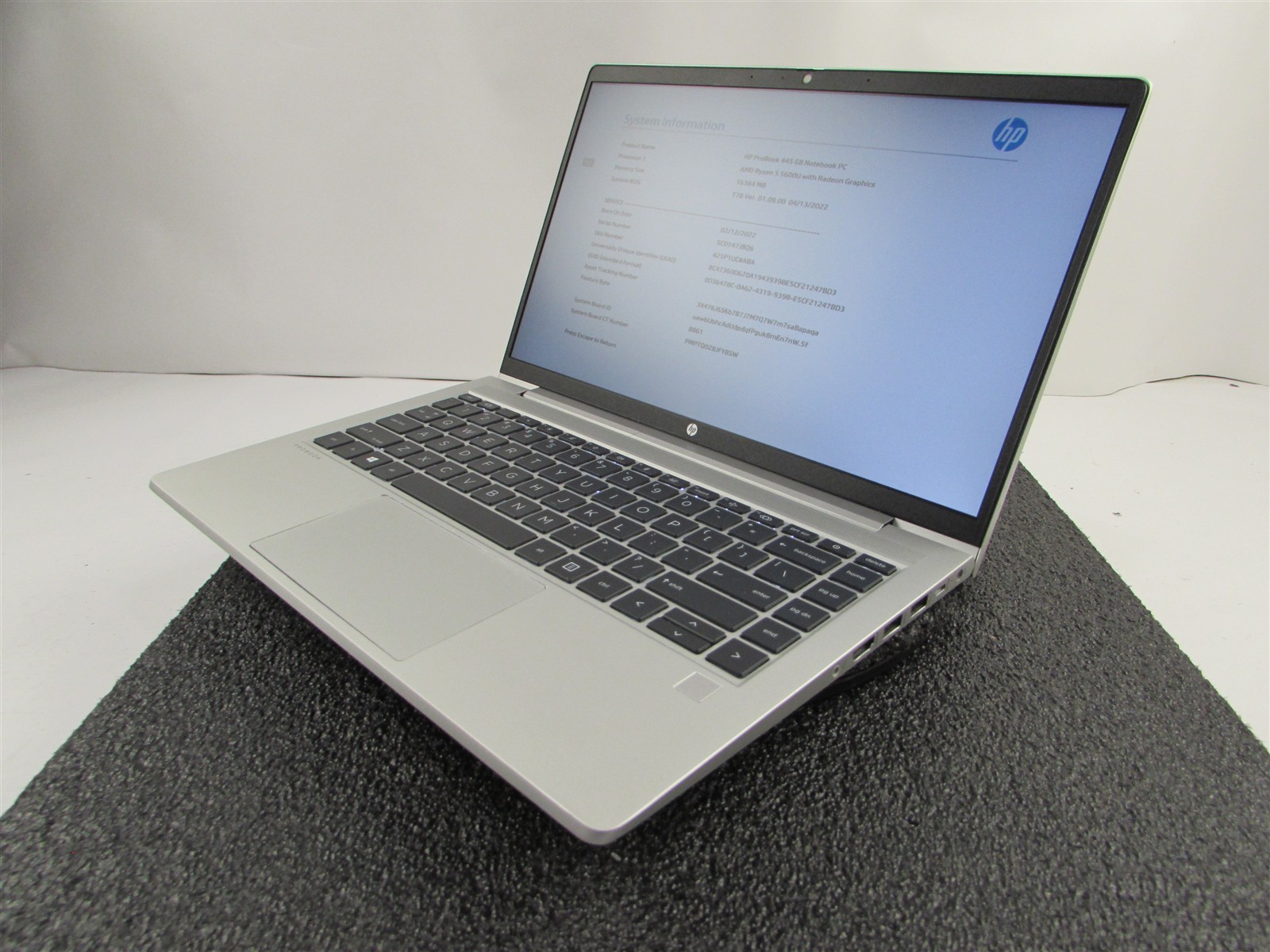 HP PROBOOK 445 (G8) FHD AMD RYZEN 5 5600U 512GB SSD 16GB RAM AMD GPU WIN 11 PRO