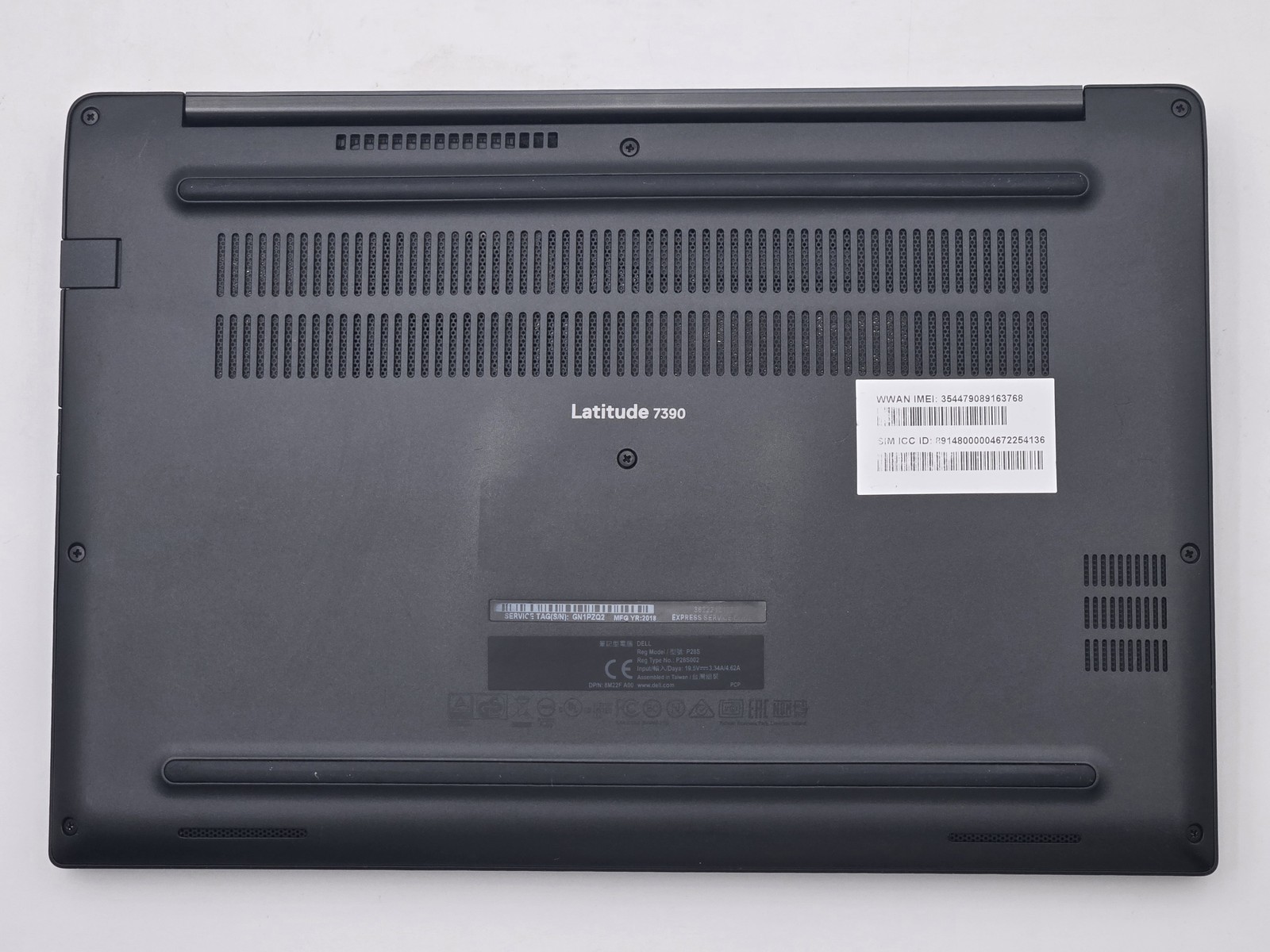 Dell Latitude 7390 13″ FHD Touch I7-8650U 256GB SSD 16GB W11 Backlit 4G LTE