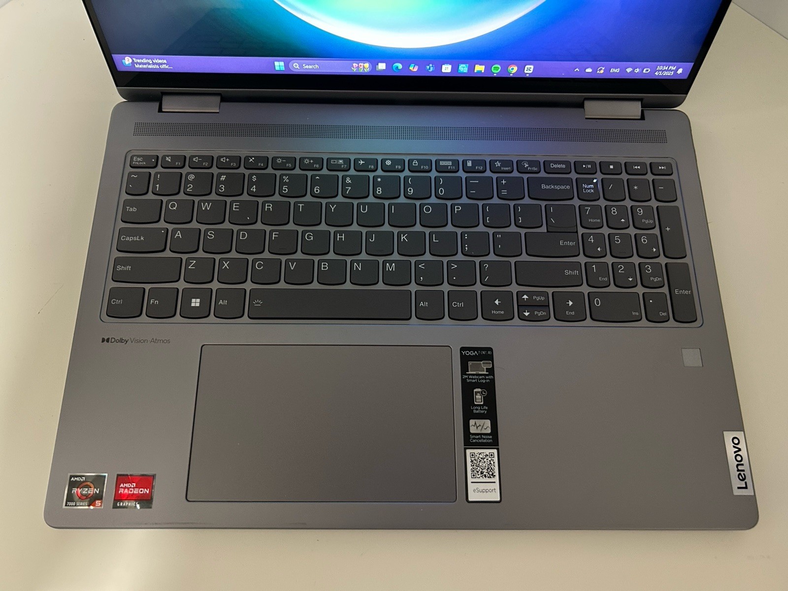 Lenovo Yoga 7i 2-in-1 Laptop 16″ Touchscreen – Used/ Good