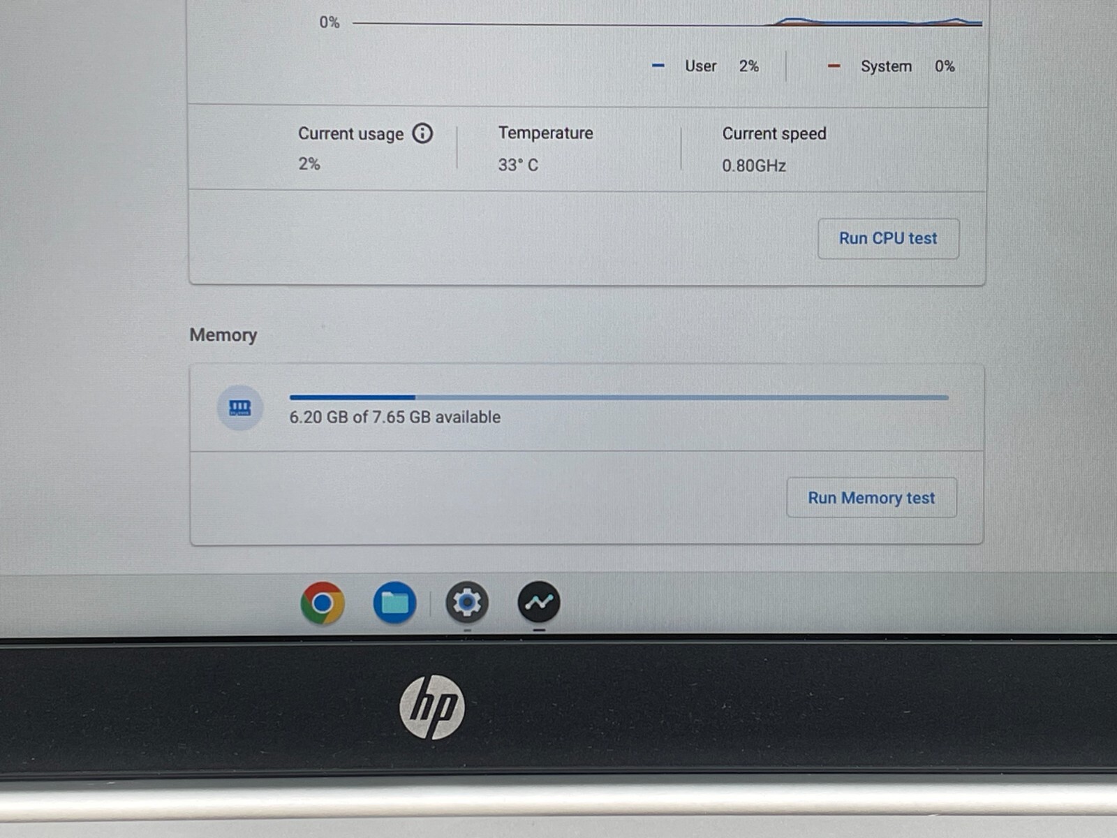 HP Pro c640 Chromebook Laptop Intel i5-10310U 1.70GHz / 8GB RAM / 64GB SSD