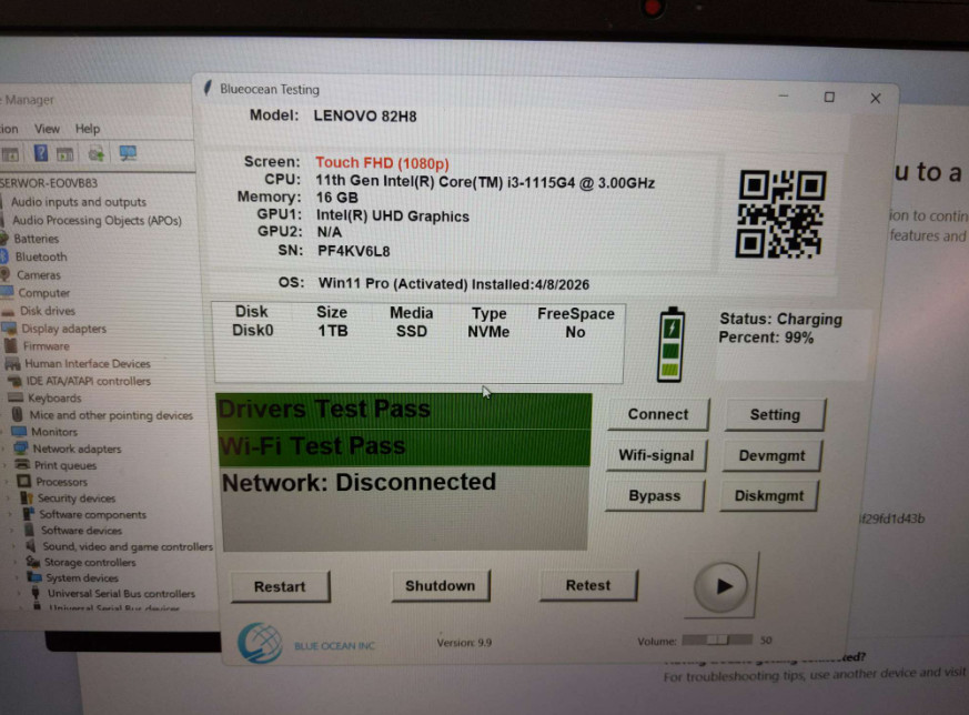 Lenovo IdeaPad 3 15.6″ FHD Touchscreen 16GB RAM 1TB SSD Intel Core i3 Grey