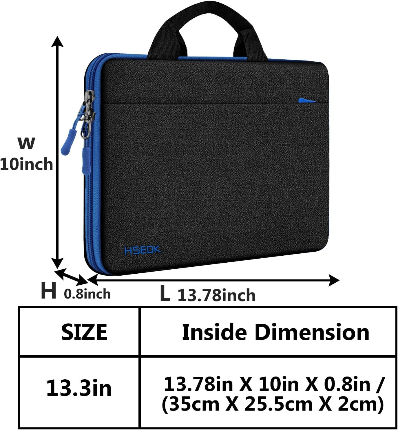 Laptop Sleeve 13-14 Inch Case Briefcase Compatible with MacBook Pro 14 inch M4/M