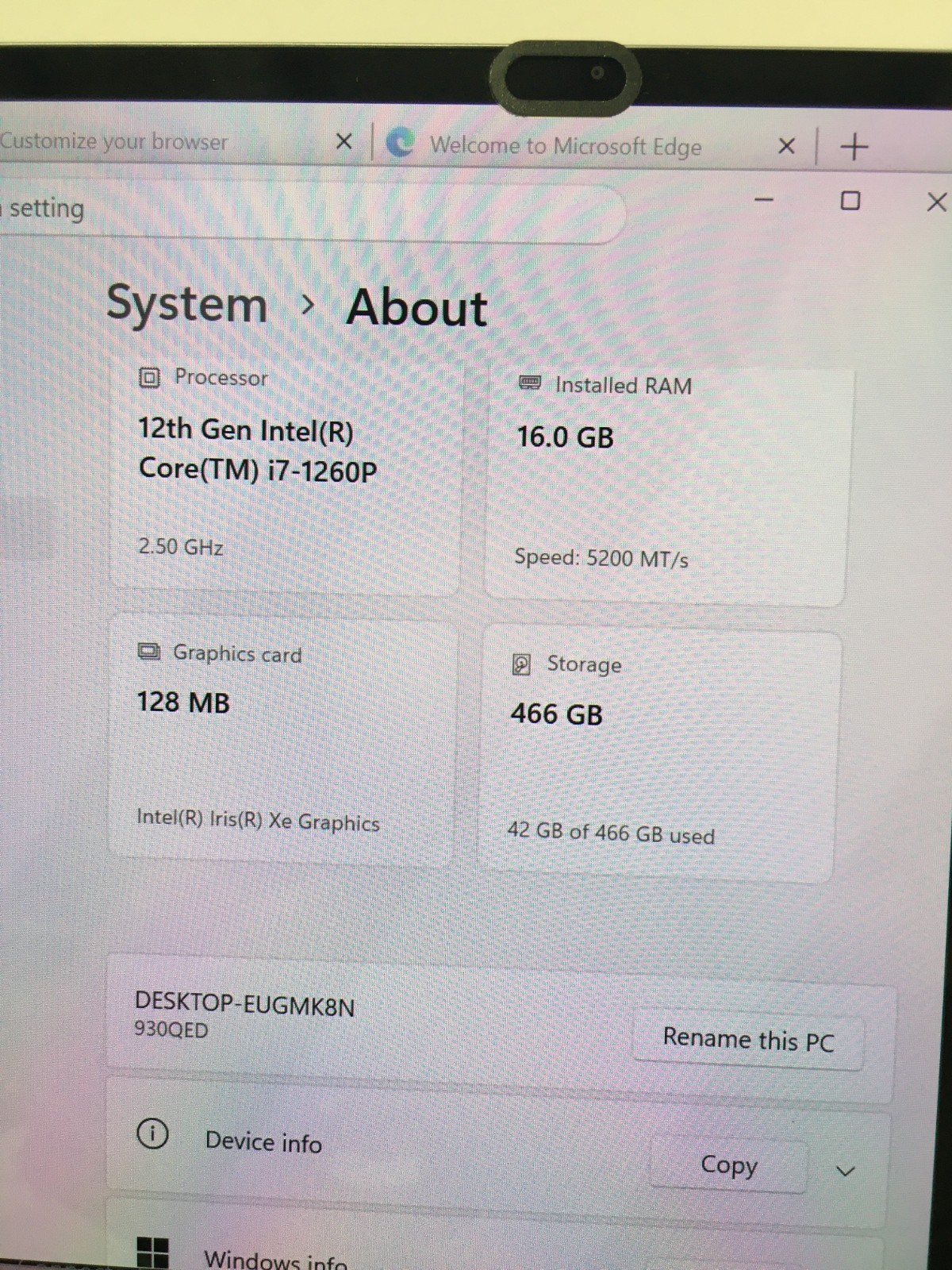 Samsung Galaxy Book2 Pro 360 2-in-1 13.3” i7-1260P 16GB 512GB SSD Silver