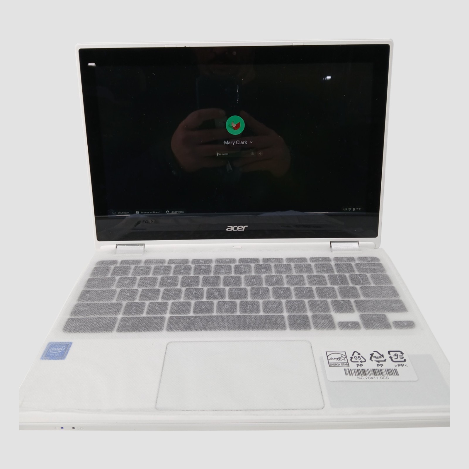Acer Chromebook R11 Convertible 11.6″ HD Touch Intel Celeron 4GB DDR3L (Untested