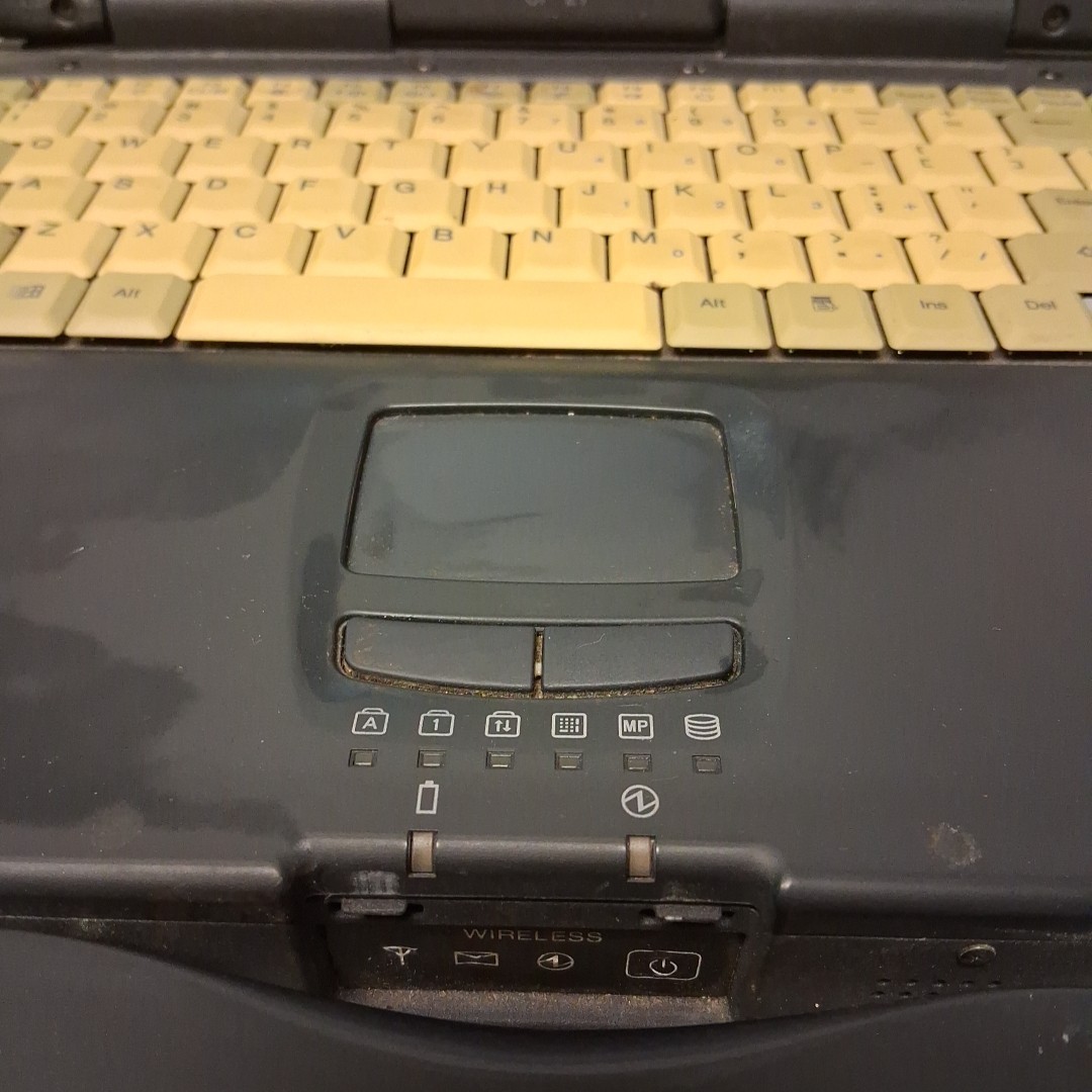 Vintage Panasonic Toughbook CF-27 Laptop PII 300MHz 128MB 10GB Win98-SE ***AS-IS