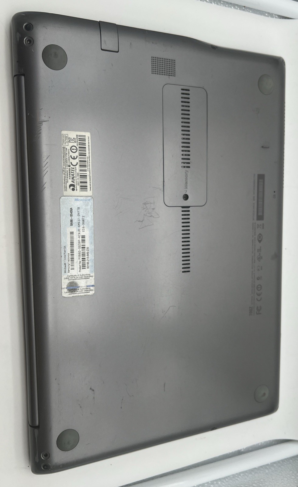 Samsung Notebook Core i5 2430M @2.40 GHz Ram: 6Gb/1TB