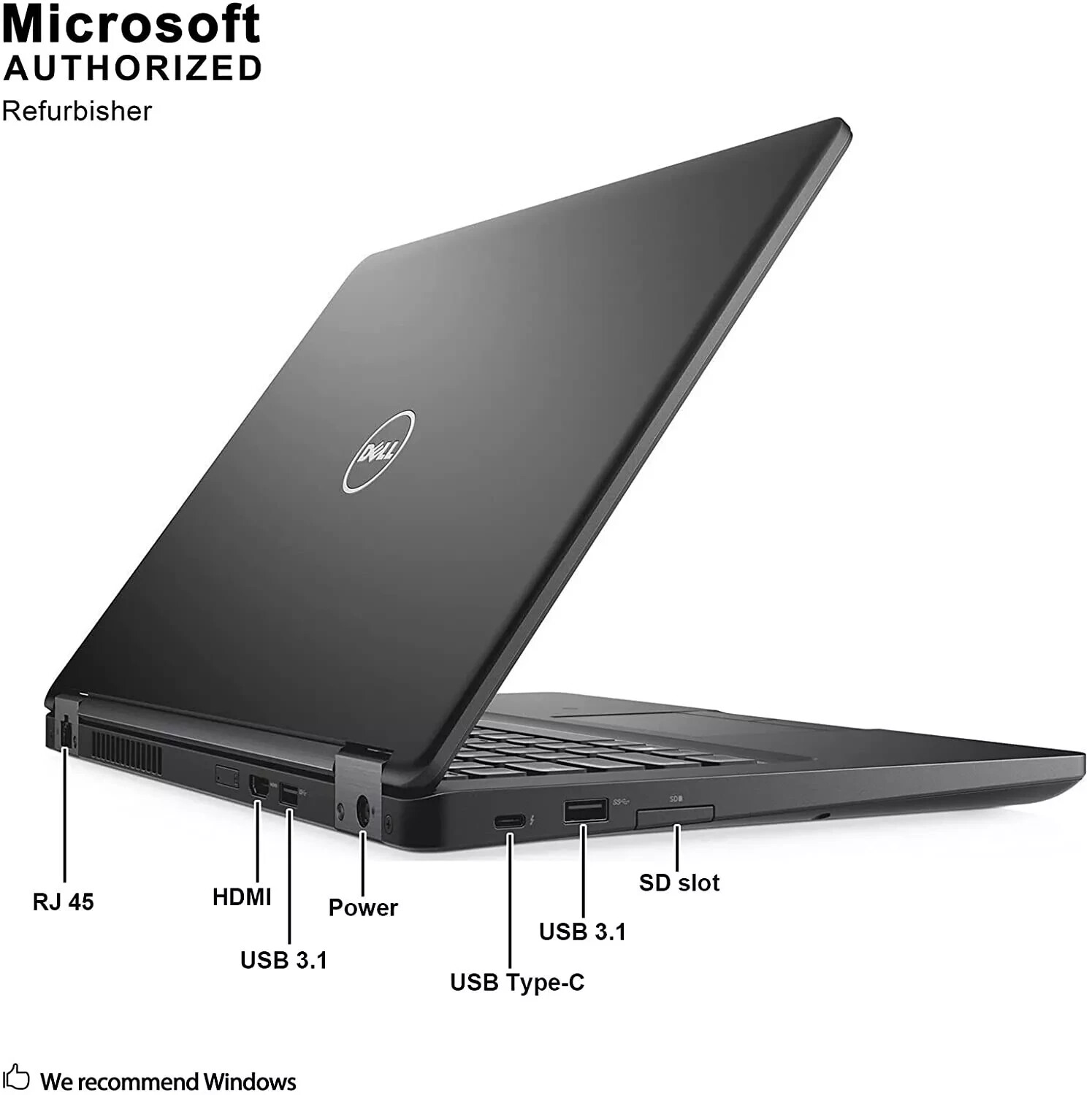 Dell Latitude 14″ LED Laptop Computer Intel i5 8GB RAM 256GB SSD Windows 10 Pro