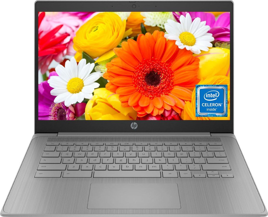 14″ HD Chromebook Laptop for Students, Intel Quad-Core N4120( N4020), 4GB RAM,