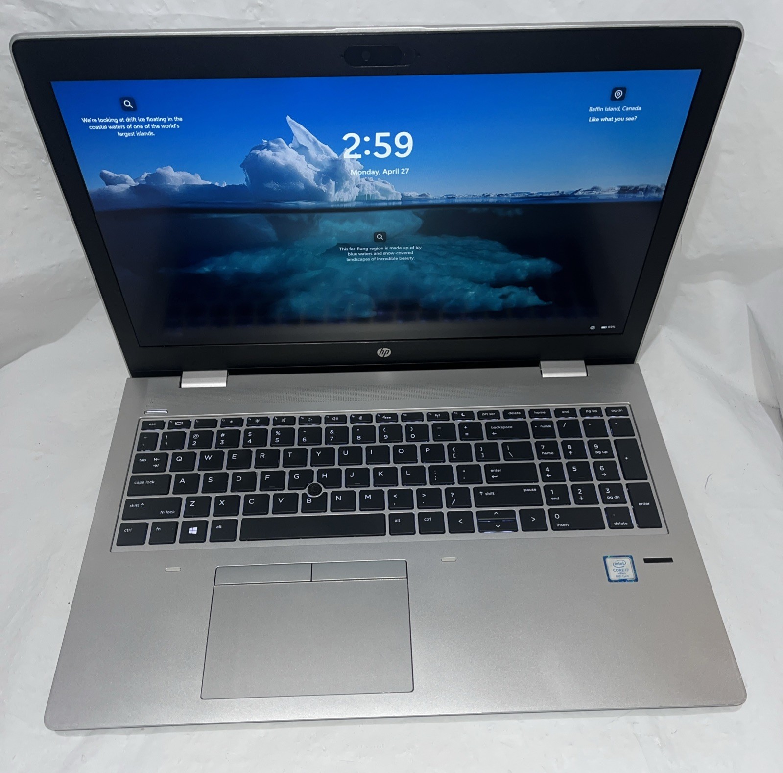 HP ProBook 650 G4 15.6″ i7-8650U@1.9GHz, 16GB RAM, 256GB M2, Win 11 Pro *READ*