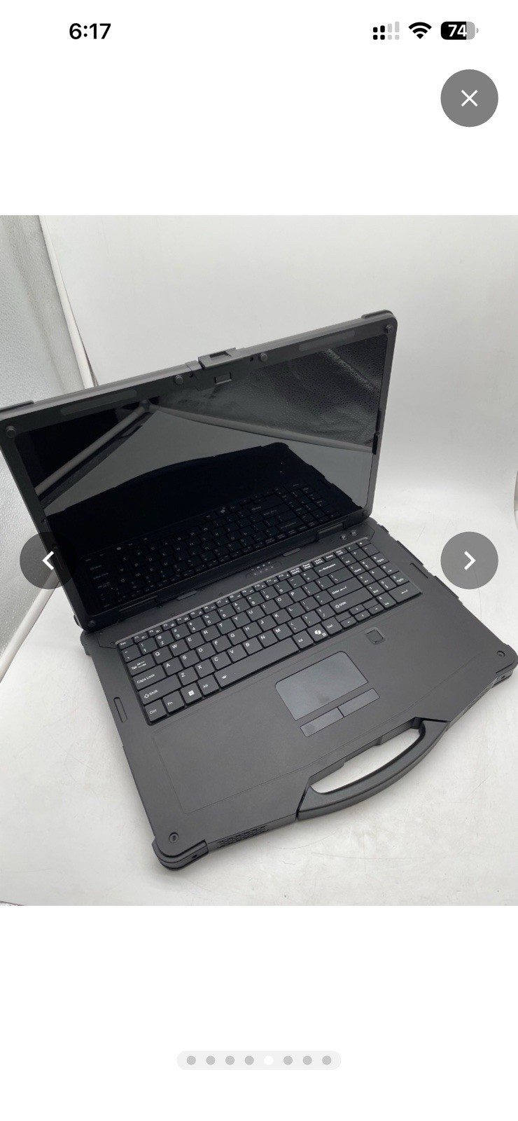 MUNBYN IRX16 Rugged Laptop i5-1235U 16GB 512GB IP65 1000 Nit Win11 Pro