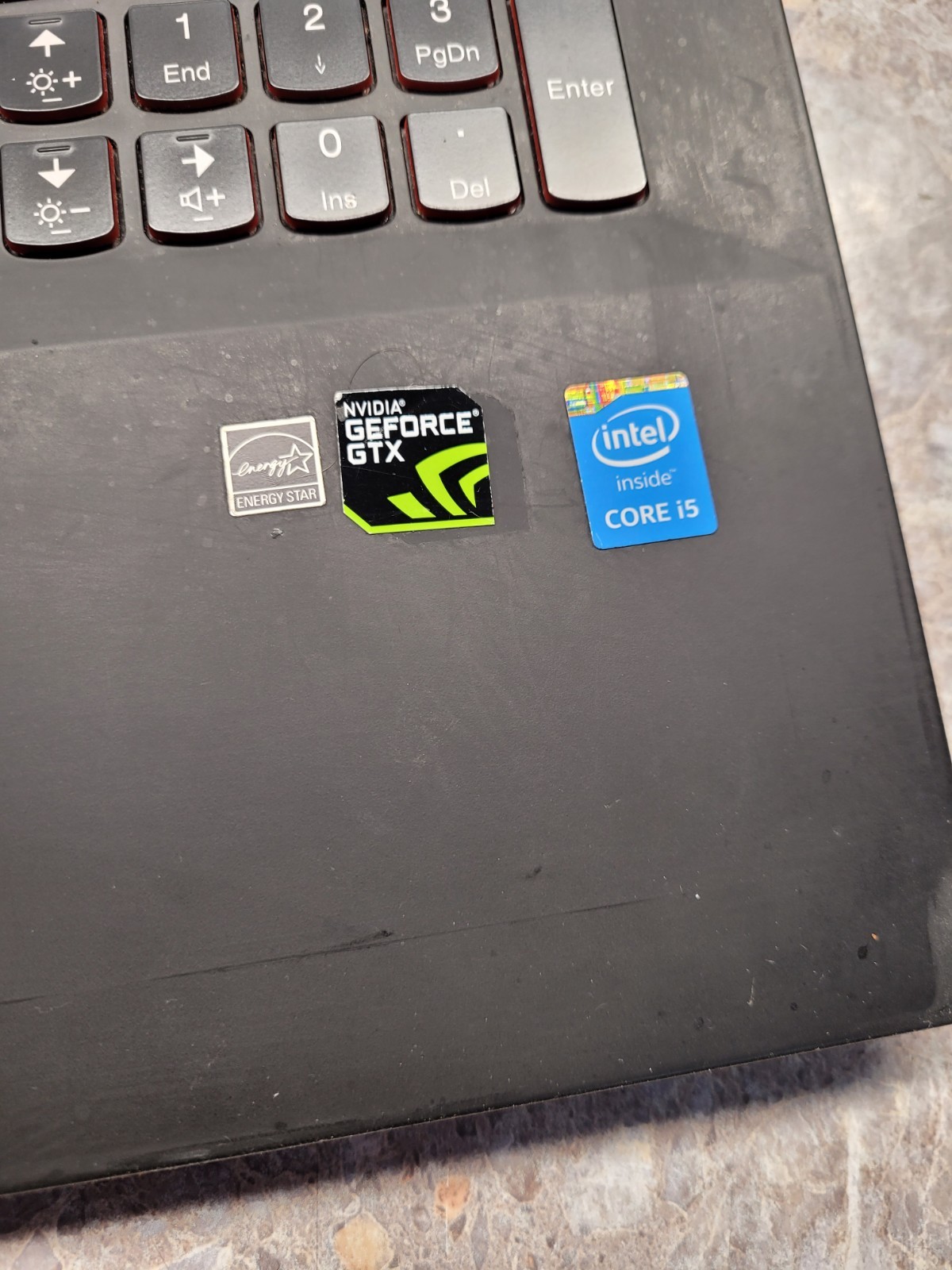 Lenovo Y50-70, Intel Core i7, GTX, DAMAGED SCREEN! AS IS