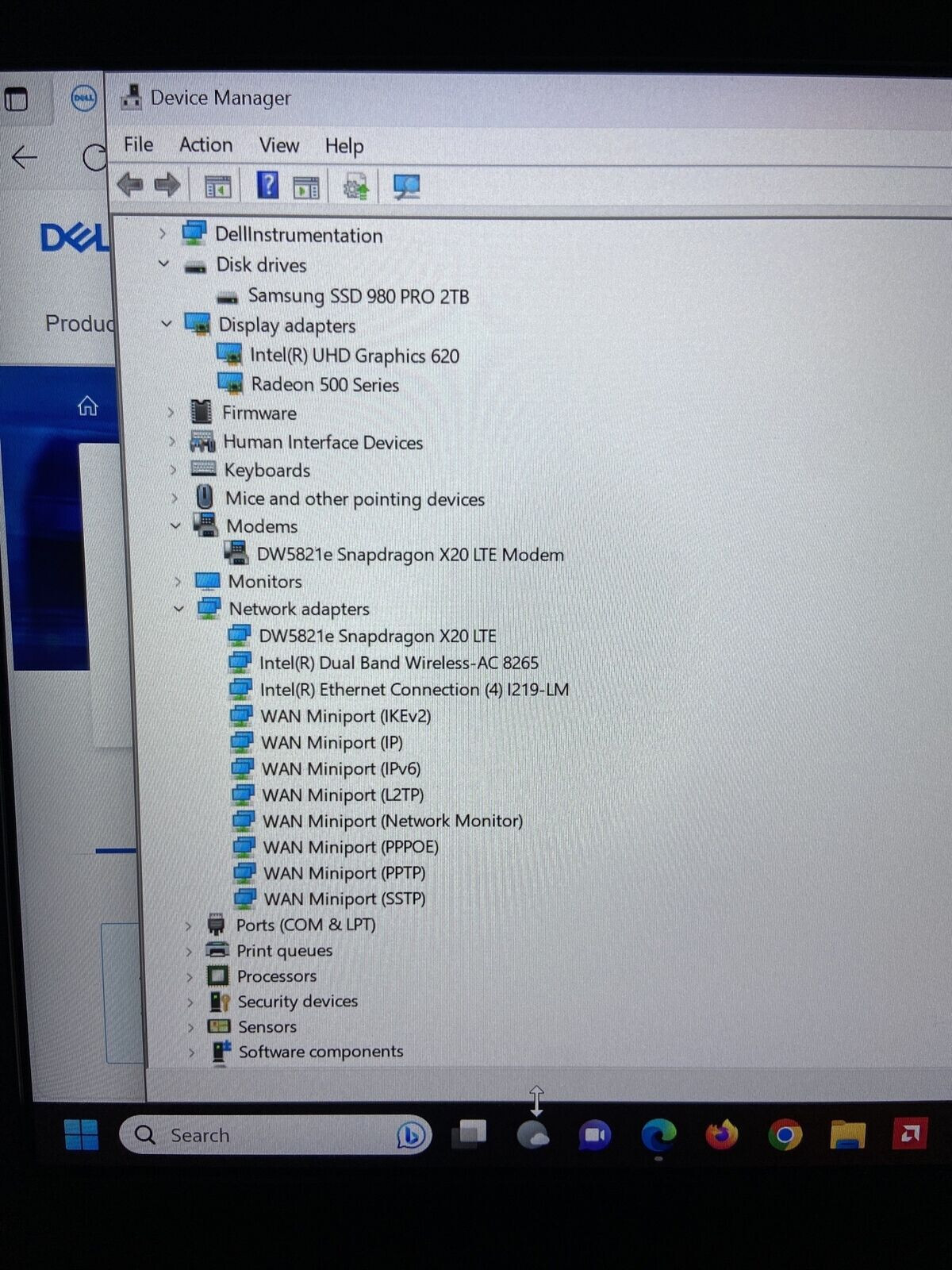 DELL LATITUDE RUGGED 5420 i7-8650U 32GB RAM 2TB SSD TOUCH AMD LTE Toughbook
