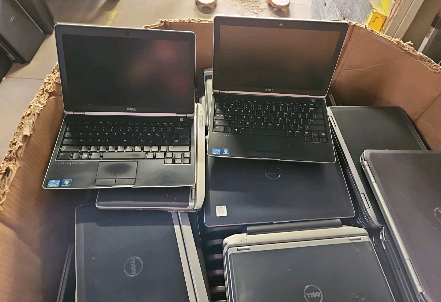 Lot of (209) Mixes Used Laptops i5 to i7 1st Gen to 4th Gen, Bios Tested only