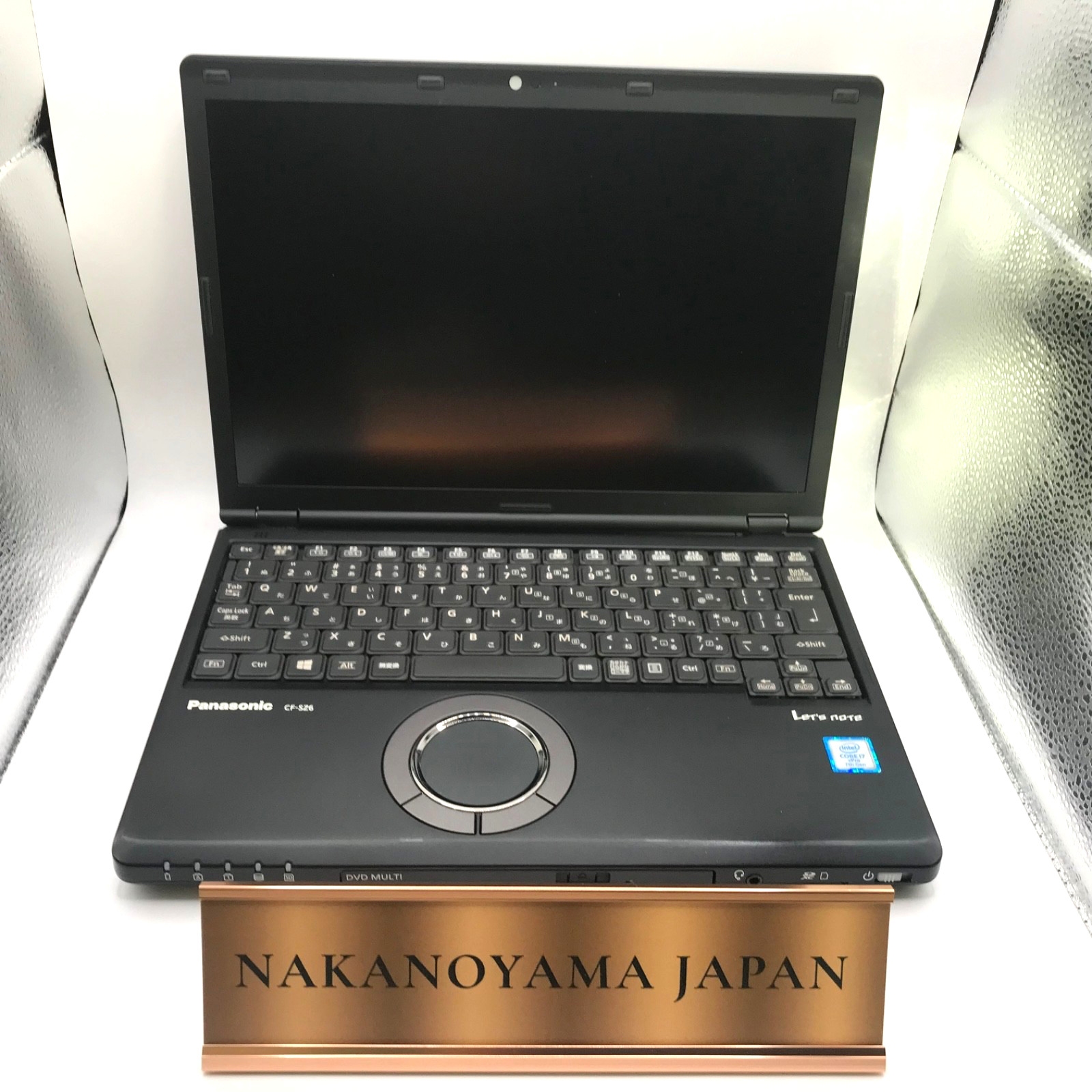 Panasonic Let’s note CF-SZ6 Core i5 8GB RAM 256GB DVD SSD Black rare Used