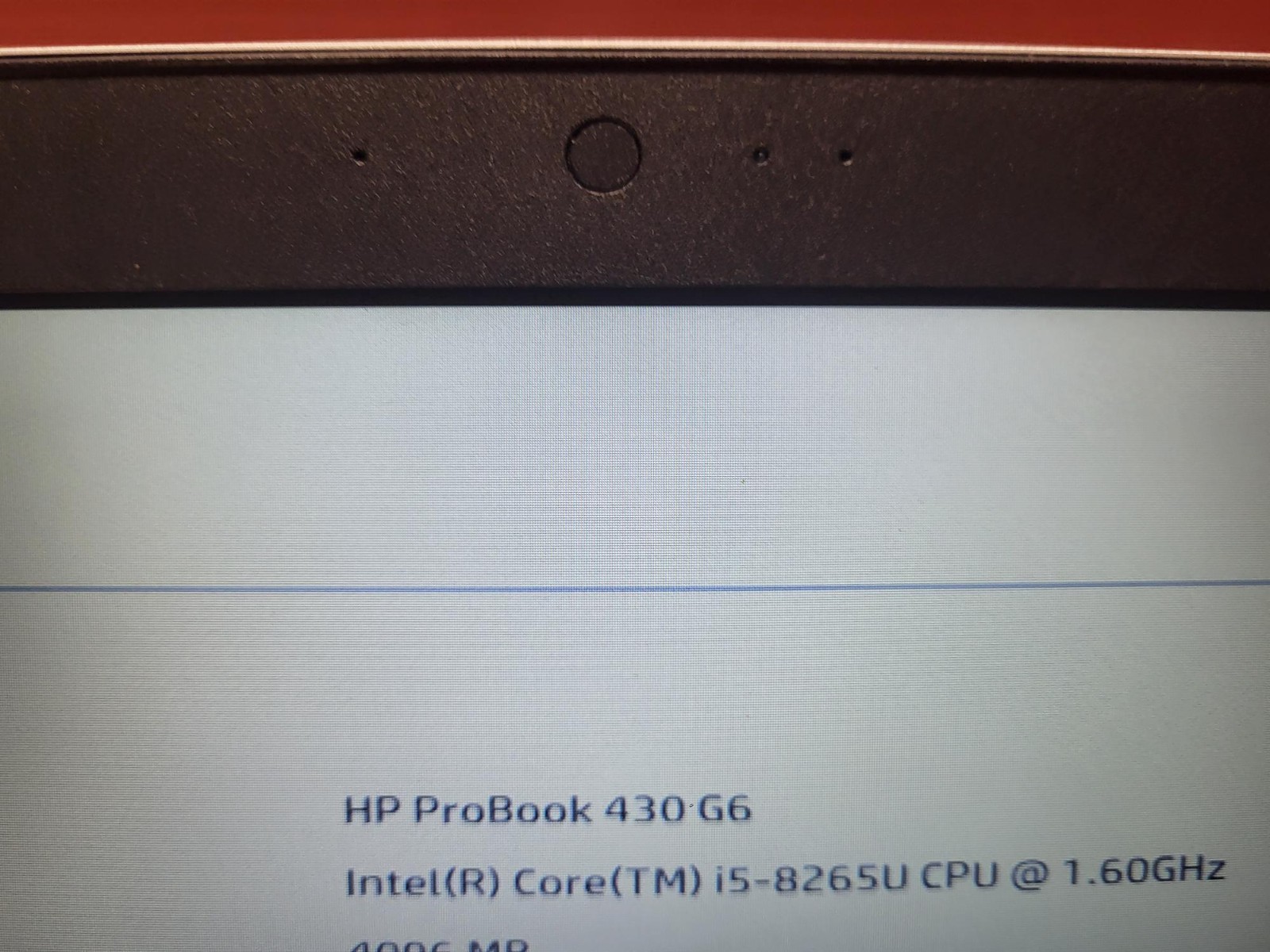 HP ProBook 430 G6 13″ i5-8265U 1.6GHz 8GB RAM 256GB SSD – No OS – No Webcam