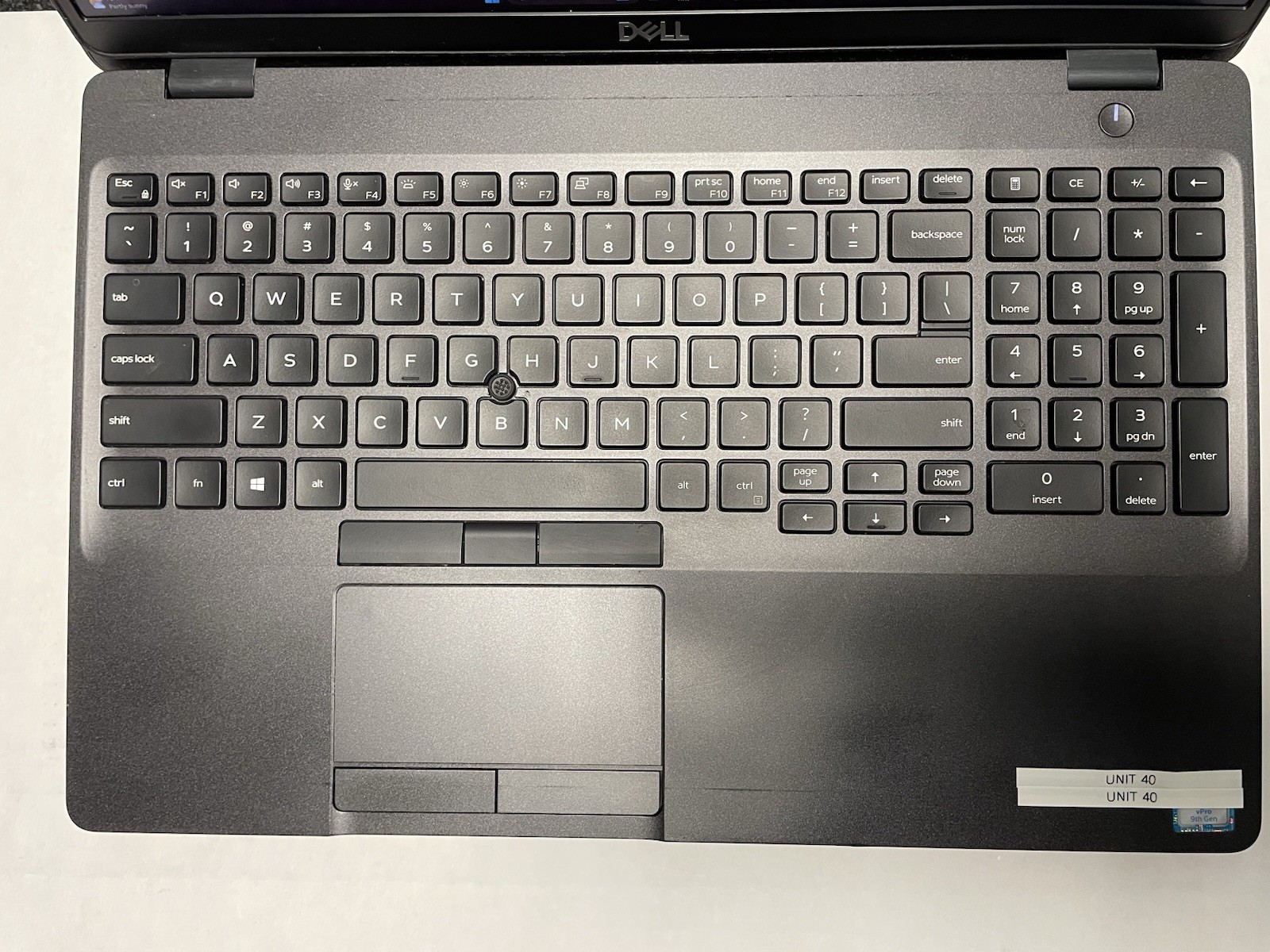 Dell Precision 3541 Mobile Workstation Intel(R) Core(TM)i7-9850H CPU @2.6 GHz 40