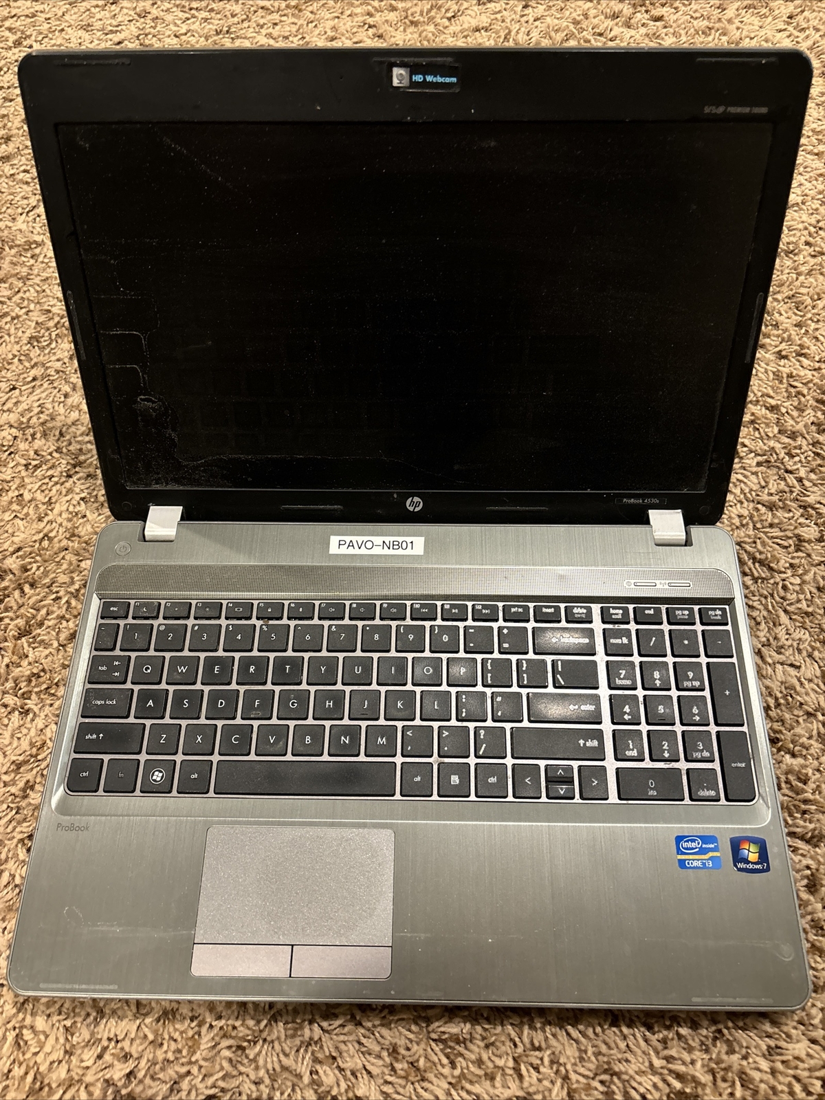 HP ProBook 4530s 15.6″ Laptop AS IS FOR PARTS