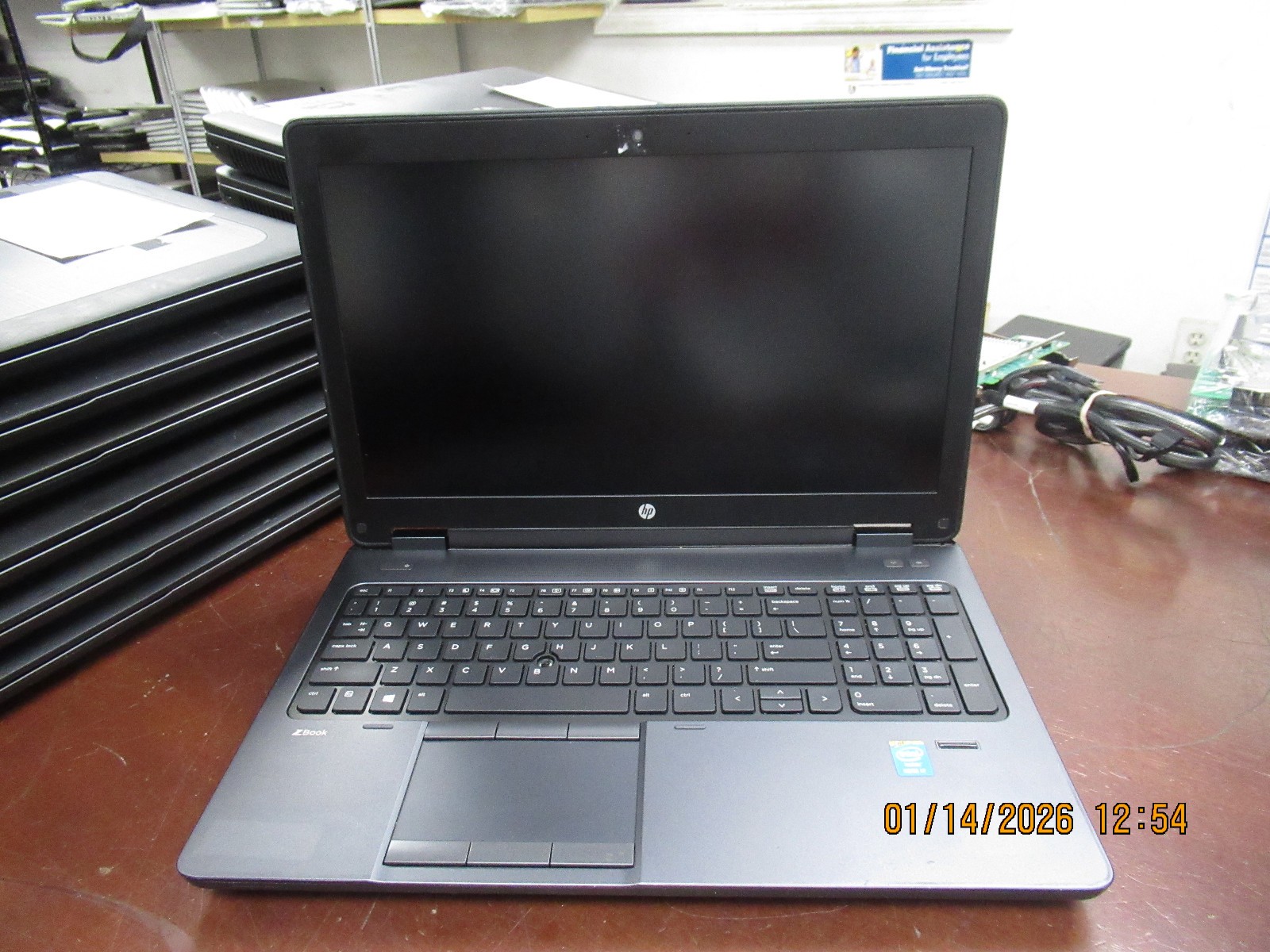 HP ZBook 15 i7-4700MQ 2.40GHZ 16GB 256GB HDD Laptop w/ AC [NO OS]