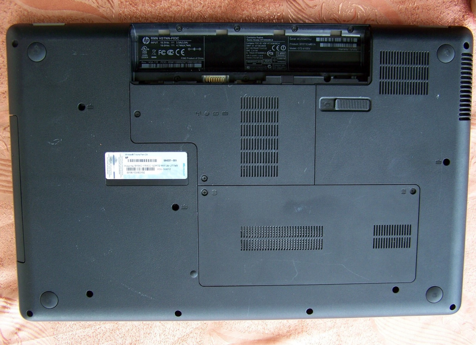 HP G72-b10sv 17.3” Intel P6100 2.00GHz HDMI ATI Radeon HD 5470 TOP CONDITION