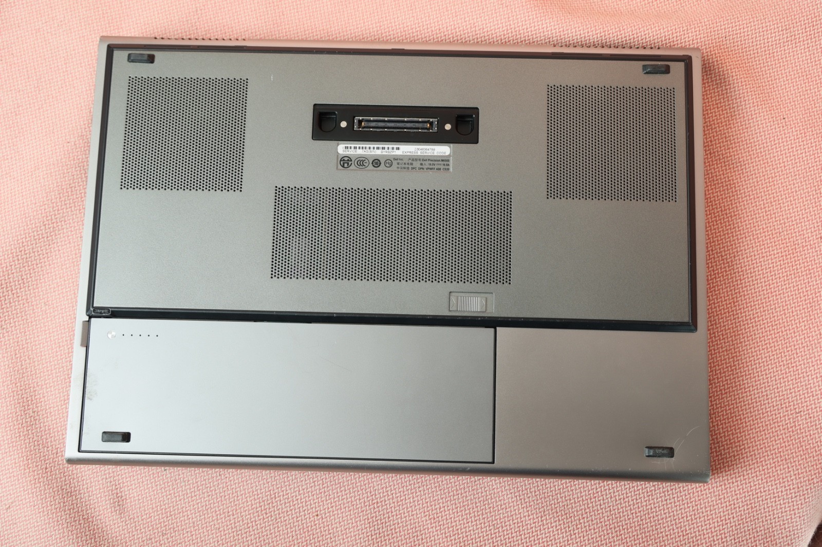 Laptop Dell Precision M6500 i5 16GB DDR3 256GB SSD 17 inch For Parts or Repair