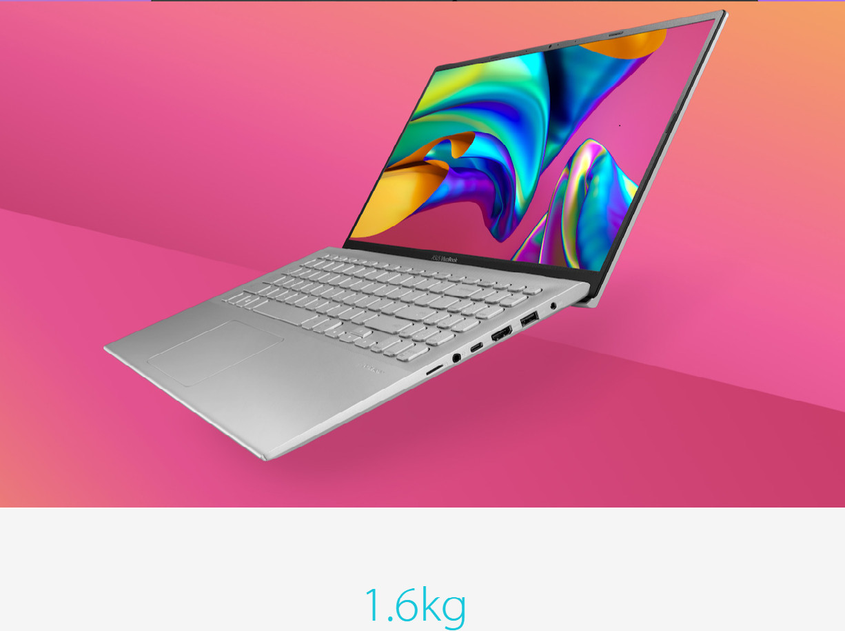 ASUS VivoBook 15 F512J 4GB DDR RAM 15.6” FHD 128GB Fingerprint Sensor i3 Win 10