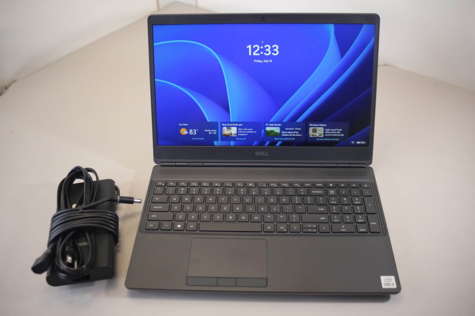 Dell Precision 7550 15.6″ FHD i9-10885H 16GB 256GB SSD nVIDIA T2000 Win11 Pro
