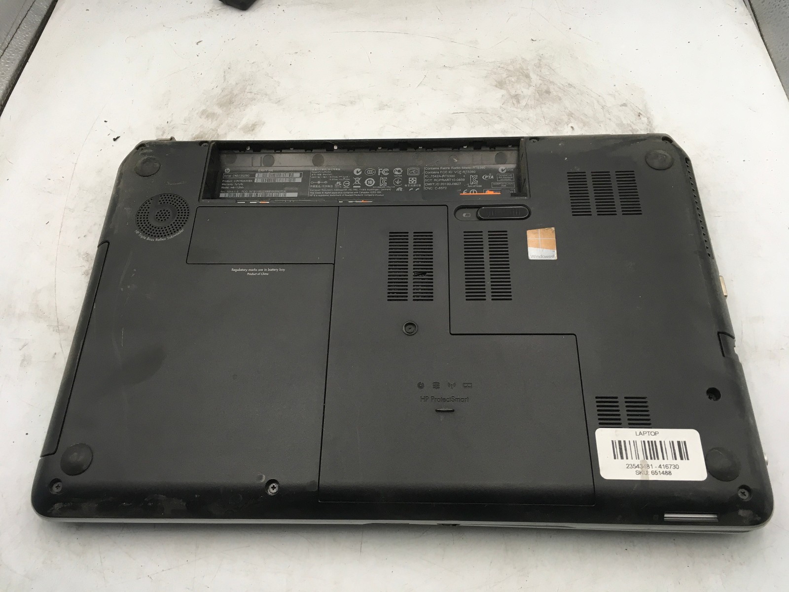 HP ENVY M6 1125DX – FOR PARTS/REPAIR – INTEL i5-3210M – 4GB RAM – READ DESC – BB