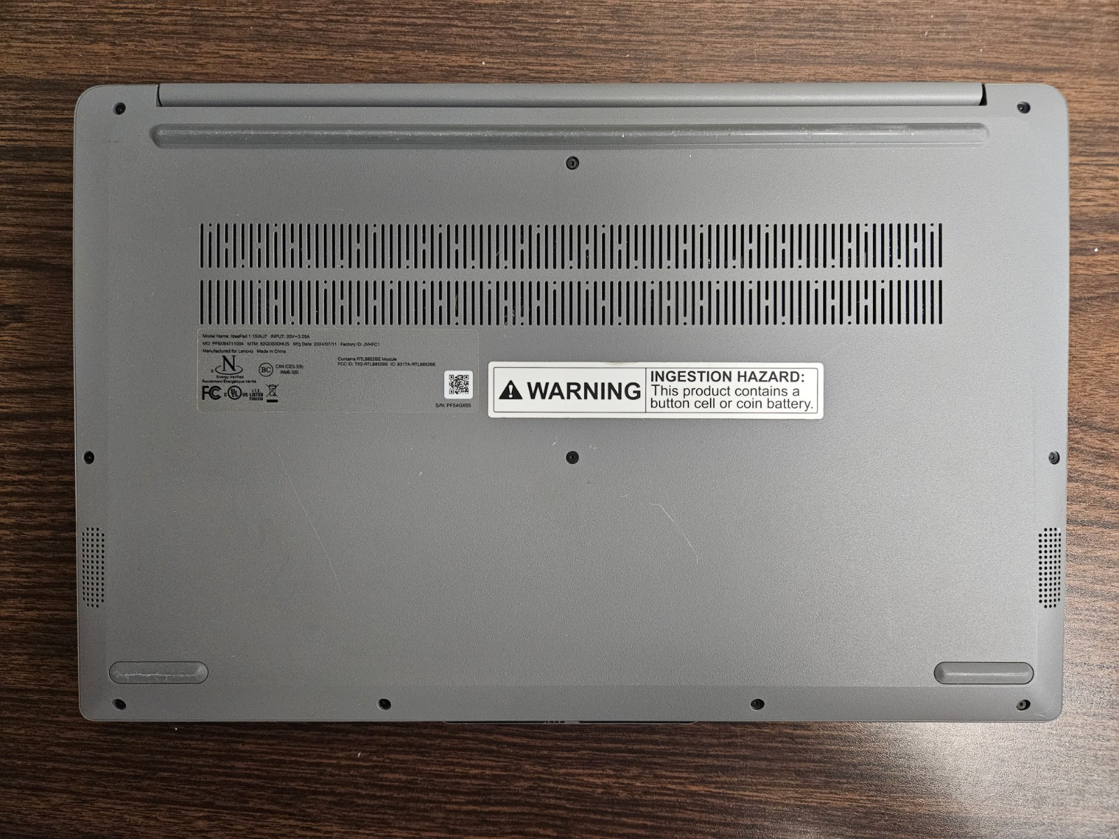 Lenovo IdeaPad 1i 15.6″ Touchscreen i3-1215U 256GB SSD 8GB RAM Windows 11