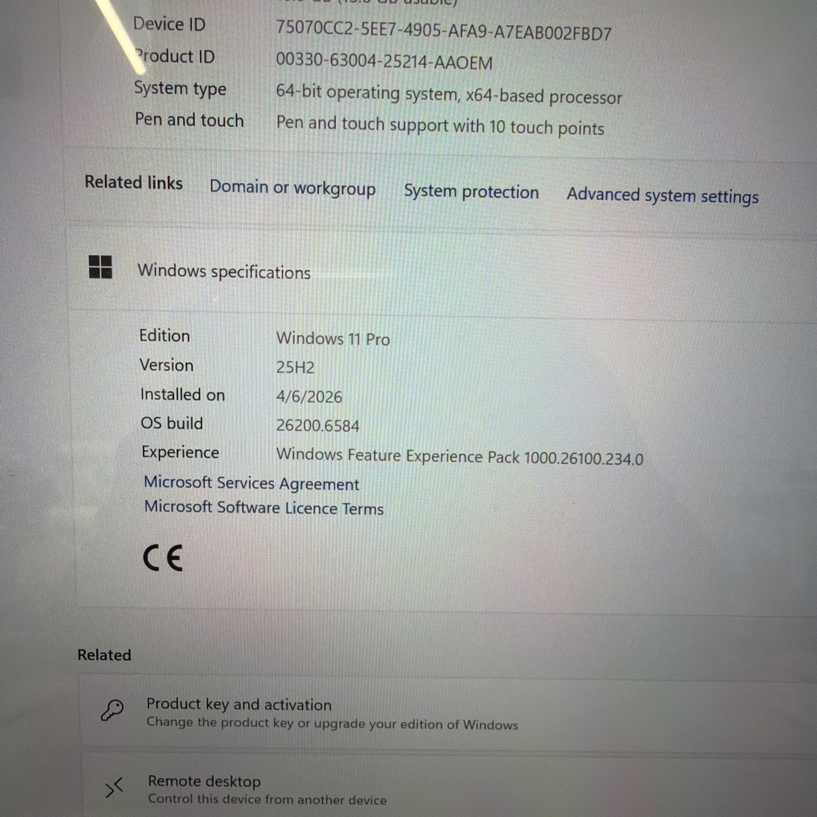 Microsoft Surface Laptop 3 Core i7-1065G7 1.30GHz 16GB RAM 256GB SSD W11P *GOOD*