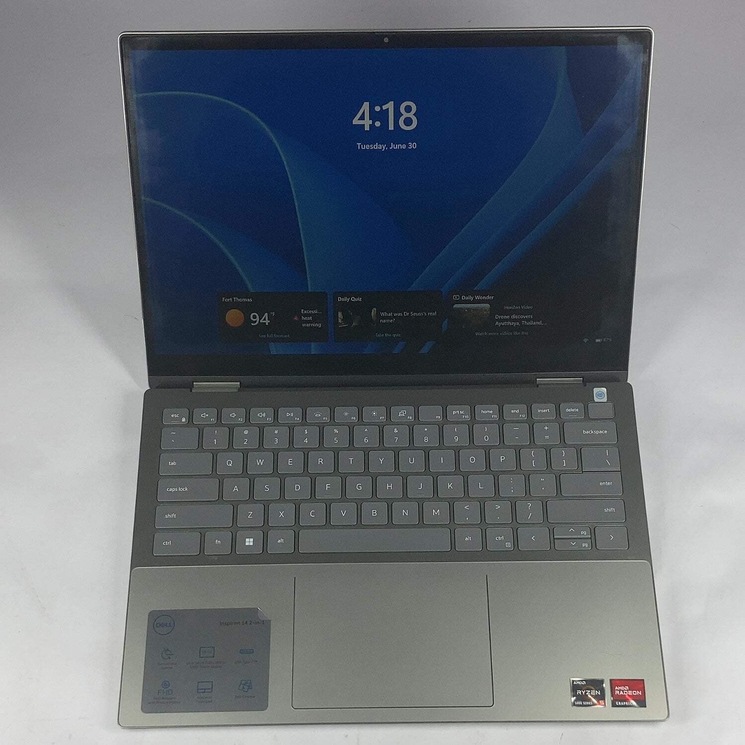 Dell Inspiron 7425 14″ Ryzen 5 5625U 2.3GHz 8GB RAM 256GB SSD FAN NOT WORKING
