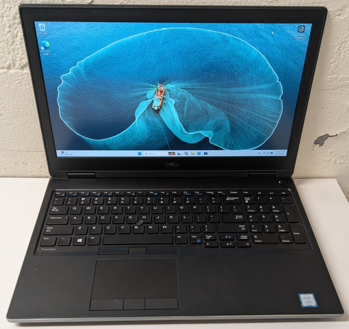 Dell Precision 7530 15.6″ i7-8750H 2.20GHz 16GB 512GB SSD W11P 6ZJQ8S2