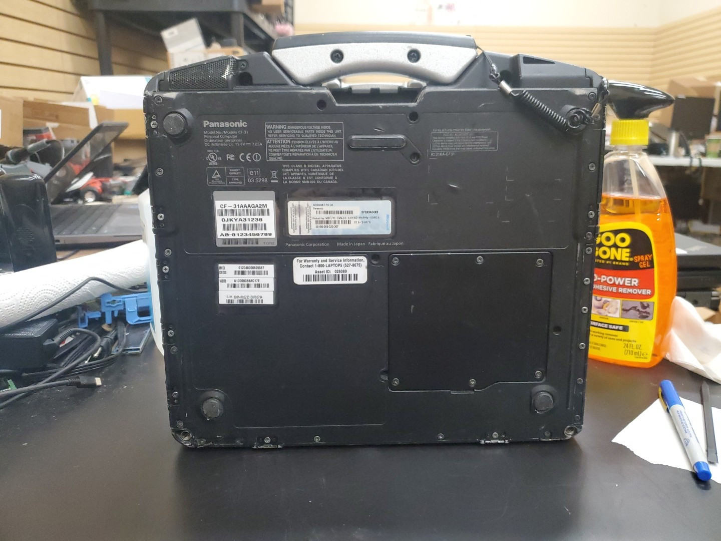 Panasonic Toughbook CF-31 MK-1 i5 520M @ 2.40GHz 8GB 14040HRS No Hdd/caddy