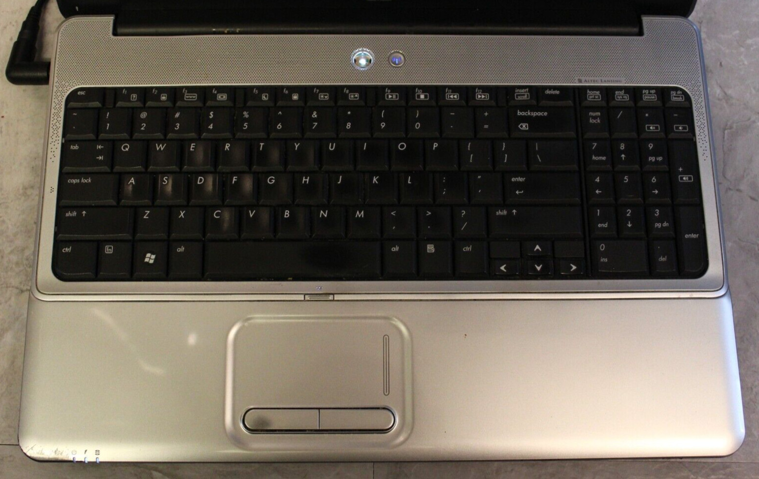 HP G60 Notebook For Parts 320GB HDD Wiped 3GB Ram Pentium T4400@2.20GHz CPU