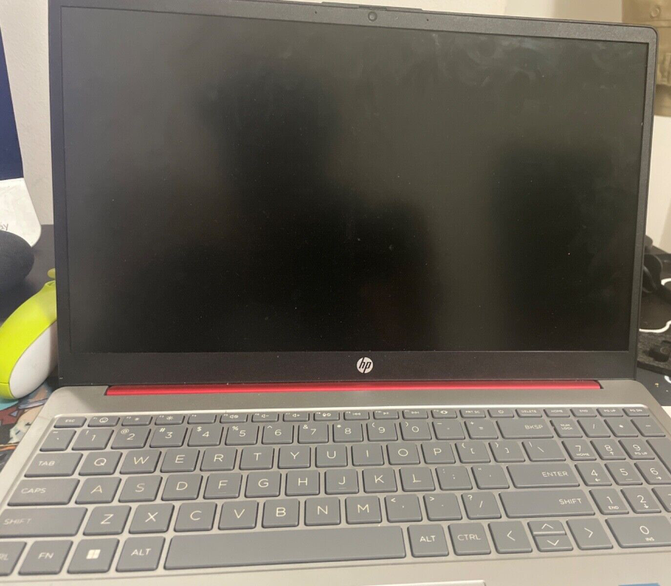 Used Red HP Notebook-15 13in
