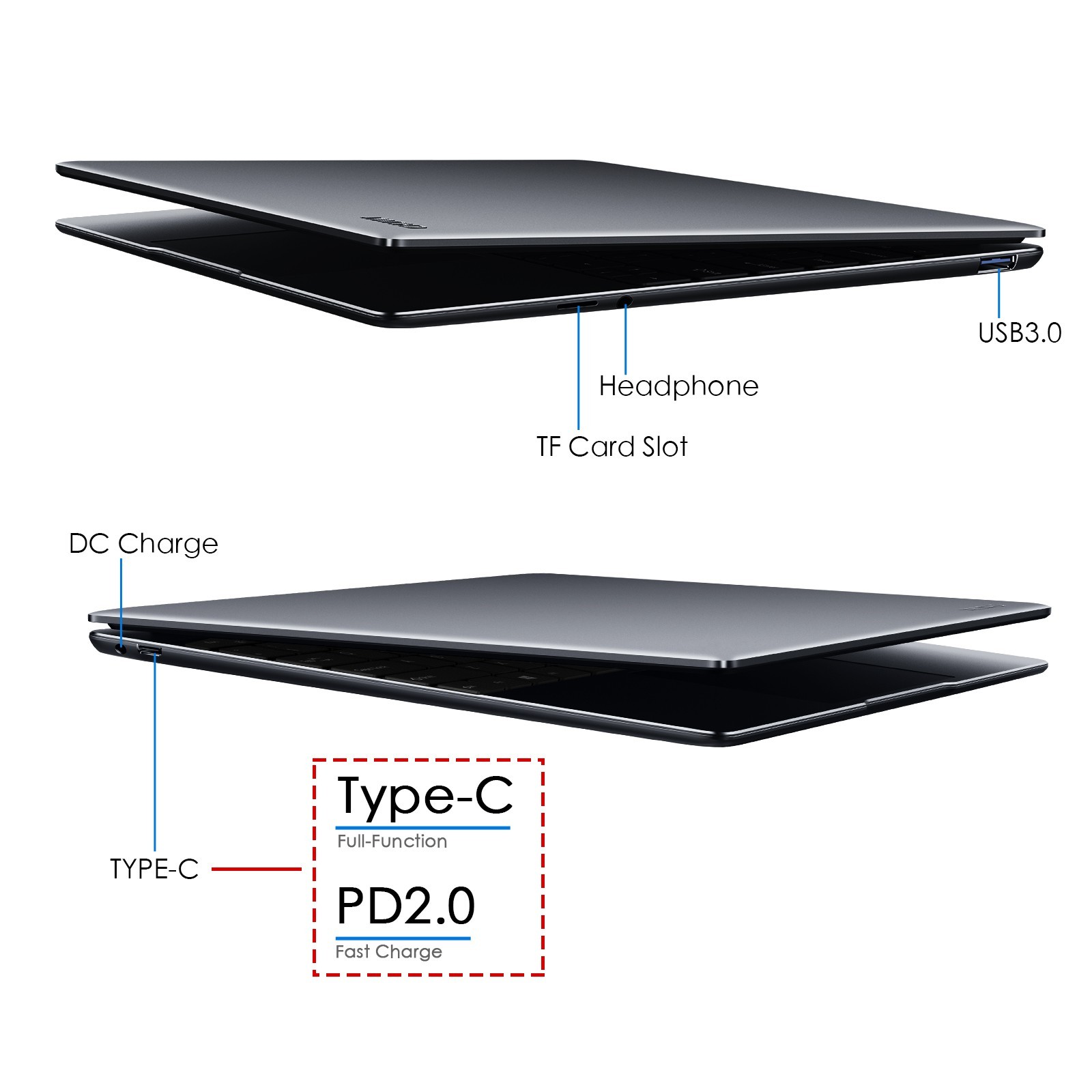 CHUWI GemiBook Pro 14.1″ Intel J4125, 12/16GB RAM 512GB SSD, Windows Laptop