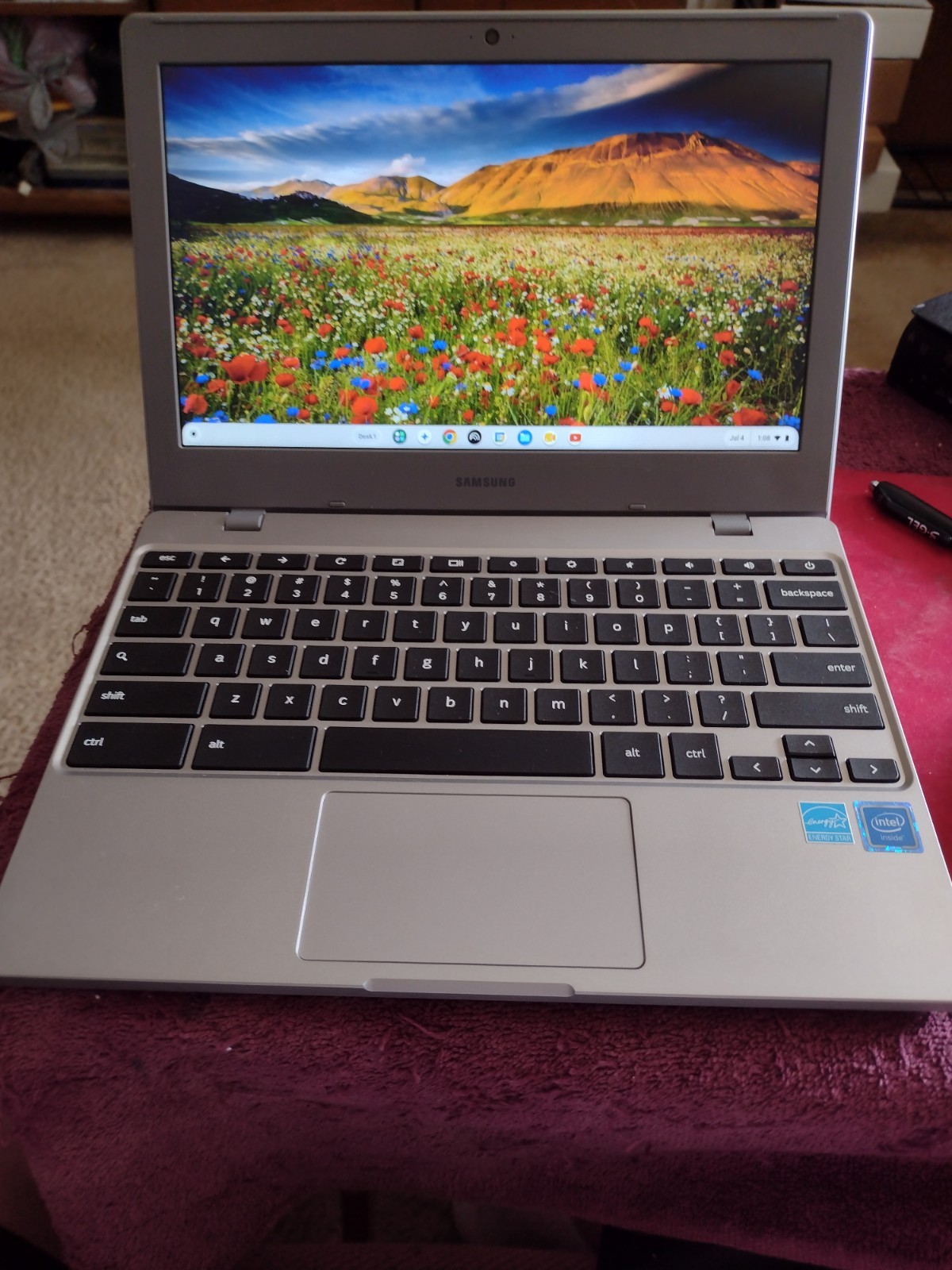 SAMSUNG XE310XBA K01US Chromebook 4 11.6″ Intel N4000 4GB 64GB nice clean RARE