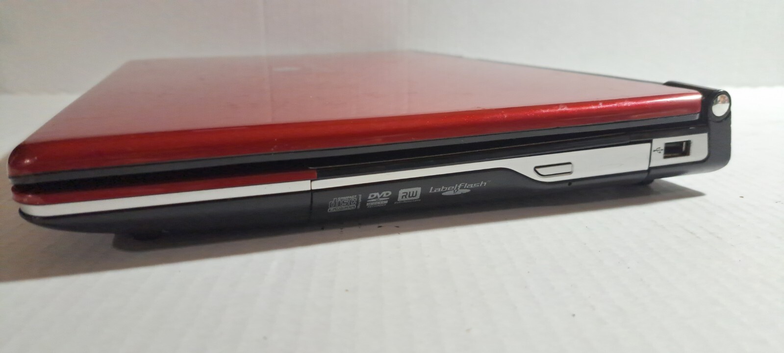 GATEWAY M-2626U LAPTOP PC PARTS OR REPAIR NO POWER NO HDD NO RAM RARE RED COVER!