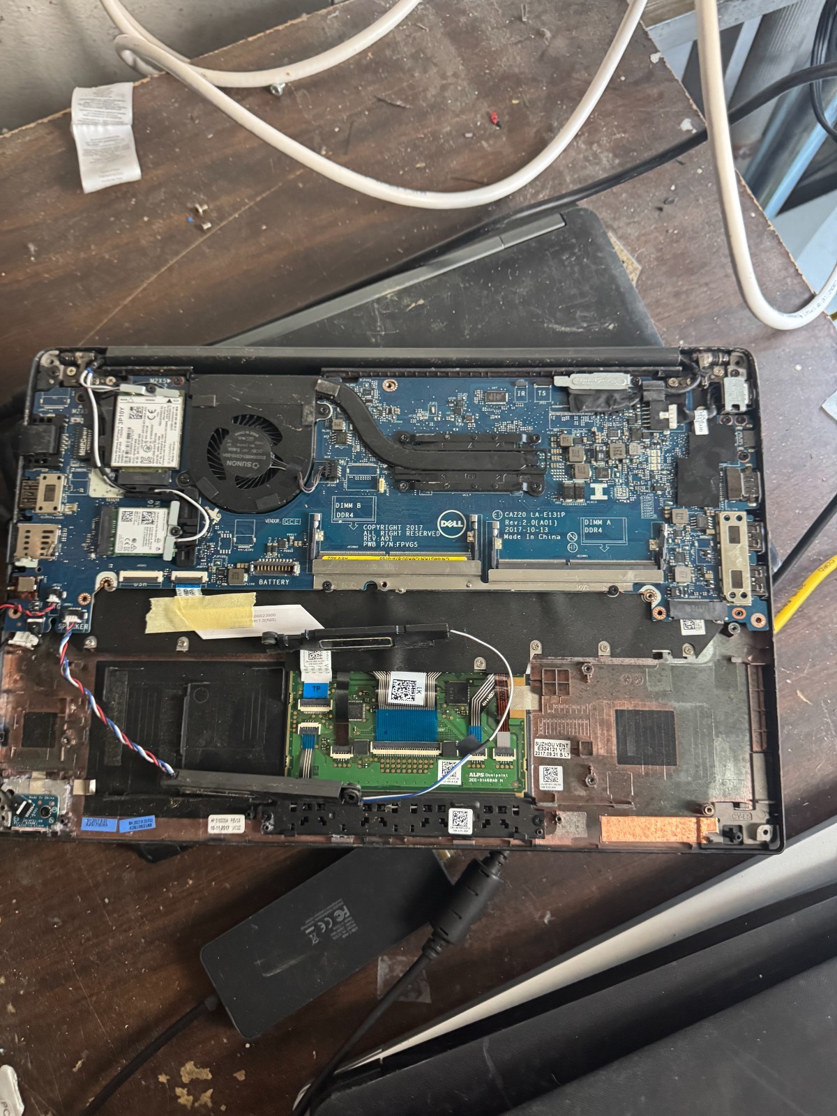 Dell Latitude 7480 Core i7-6600U Laptop for Parts/Repair #5311